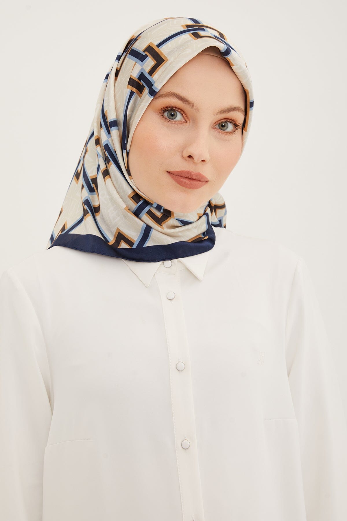 Armine Jacq Modern Silk Scarf #2 Silk Hijabs,Armine Armine 