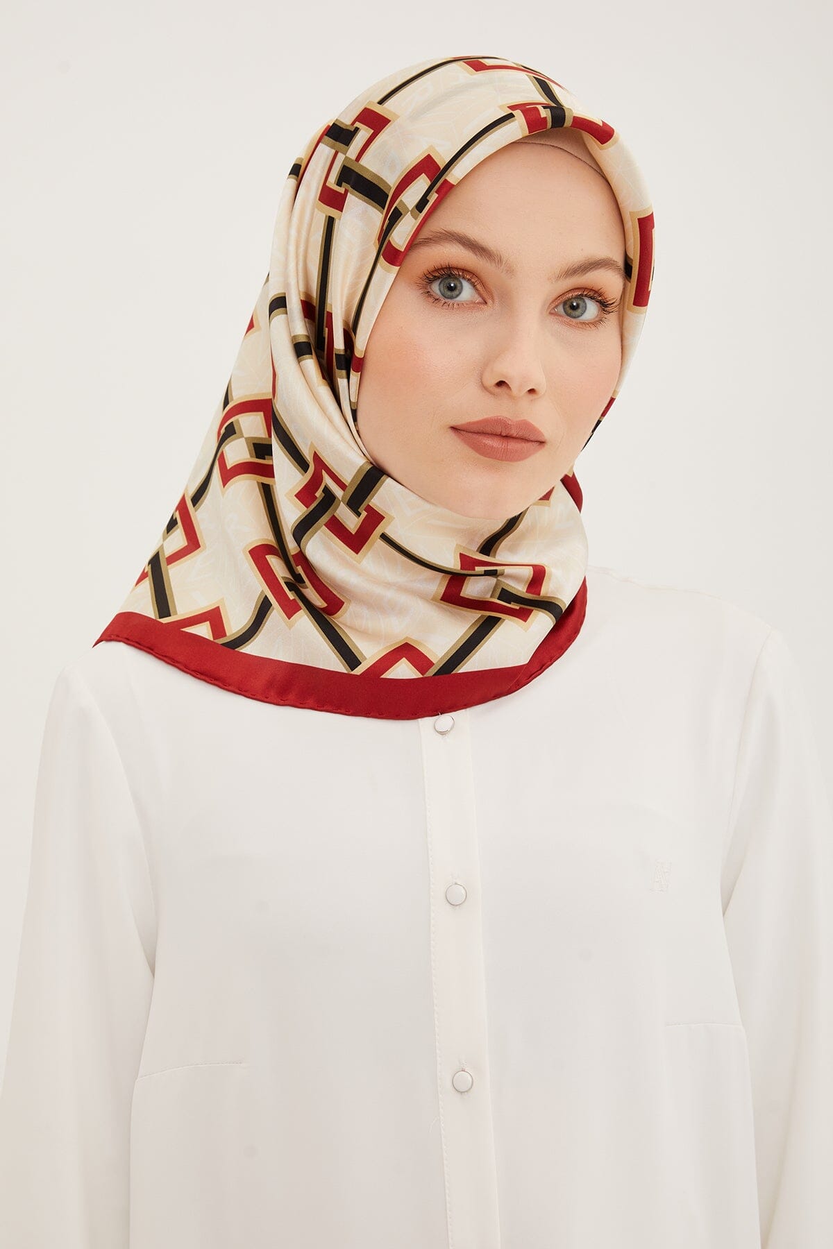 Armine Jacq Modern Silk Scarf #31 Silk Hijabs,Armine Armine 