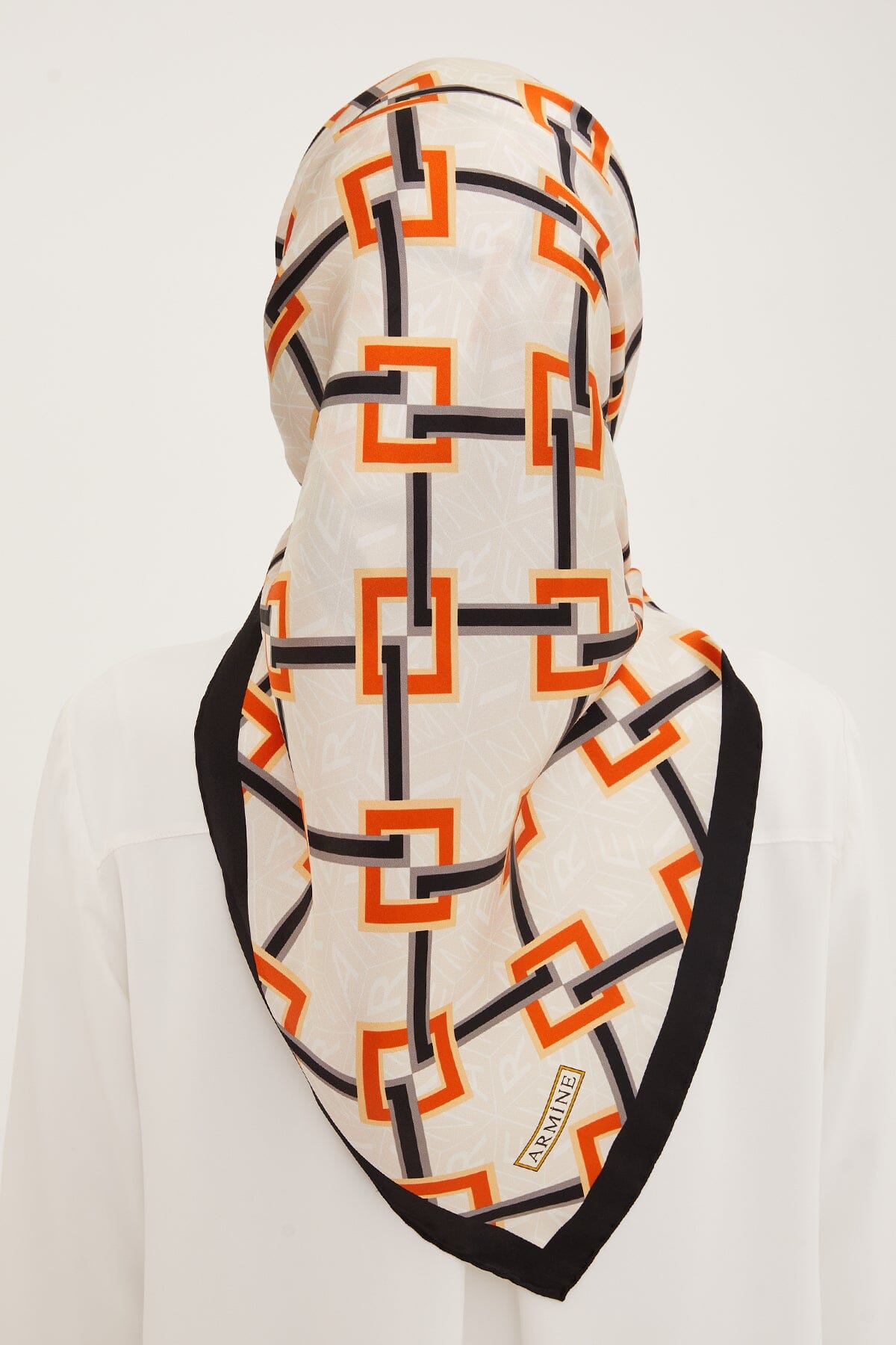 Armine Jacq Modern Silk Scarf #34 Silk Hijabs,Armine Armine 