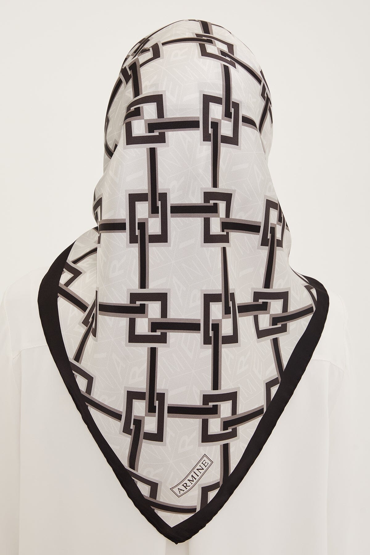 Armine Jacq Modern Silk Scarf #4 Silk Hijabs,Armine Armine 