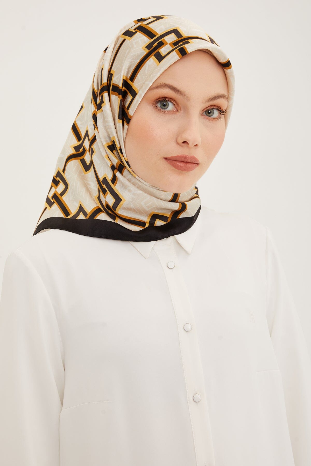 Armine Jacq Modern Silk Scarf #5 Silk Hijabs,Armine Armine 