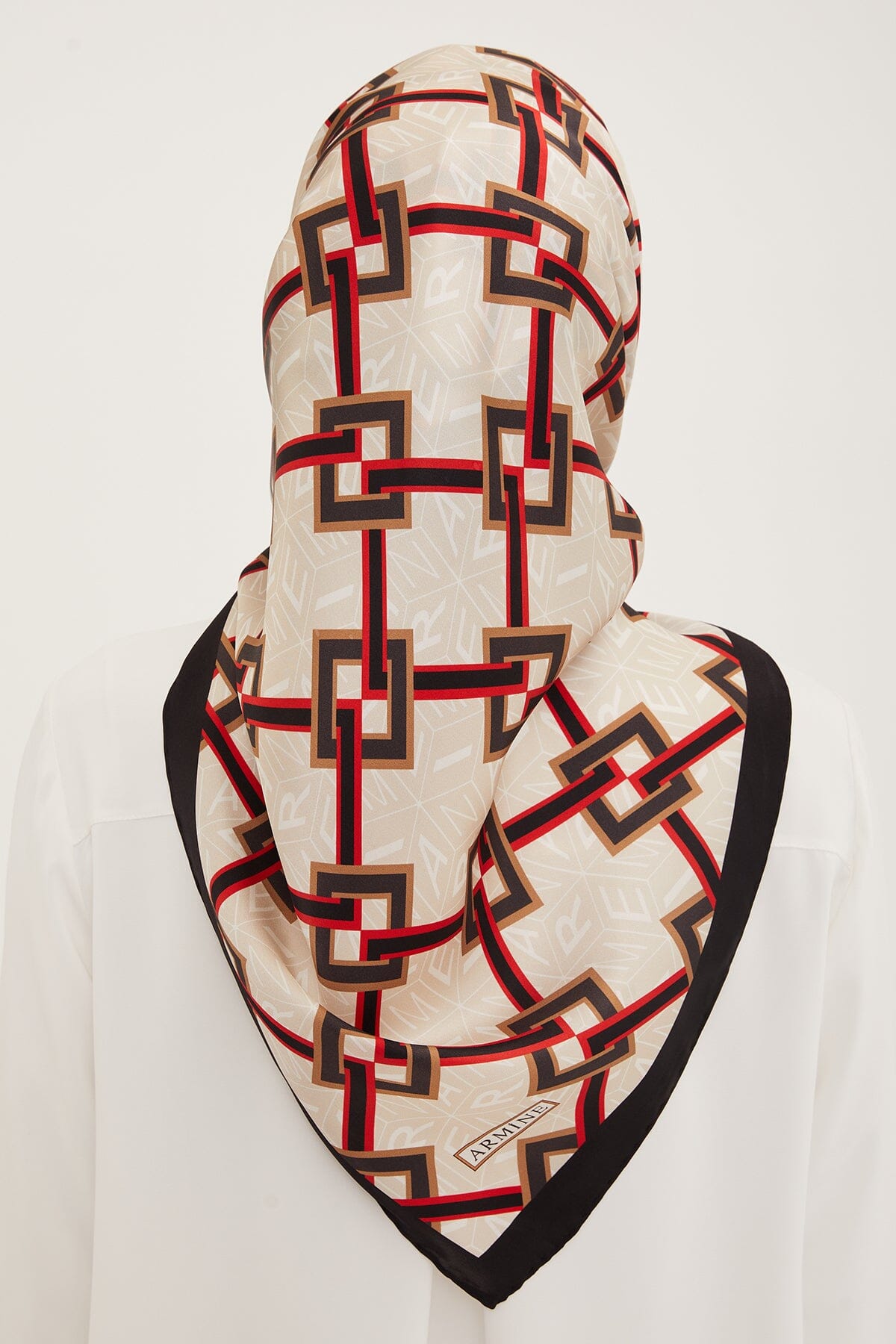 Armine Jacq Modern Silk Scarf #7 Silk Hijabs,Armine Armine 