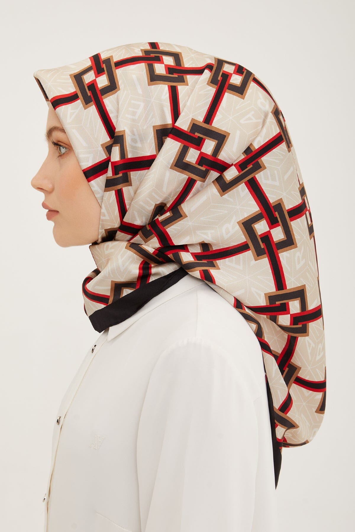 Armine Jacq Modern Silk Scarf #7 Silk Hijabs,Armine Armine 