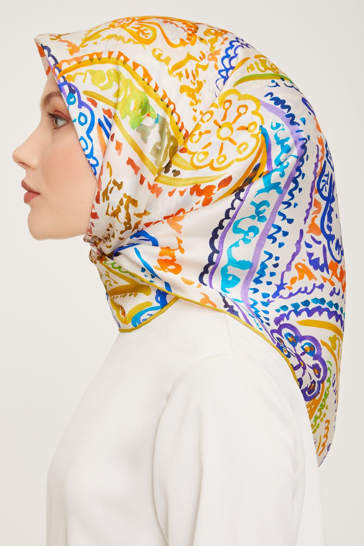 Armine Jumeirah Women Silk Scarf #37 Silk Hijabs,Armine Armine 