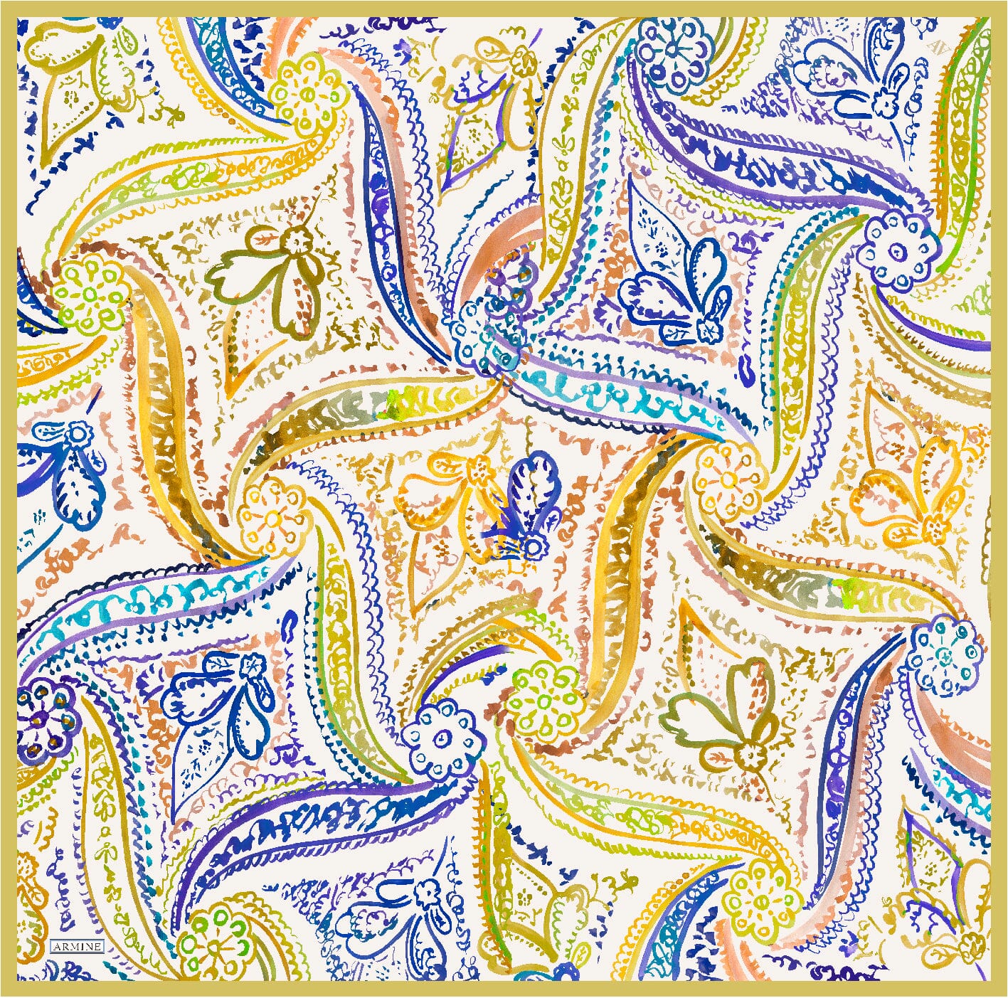 Armine Jumeirah Women Silk Scarf #37 Silk Hijabs,Armine Armine 