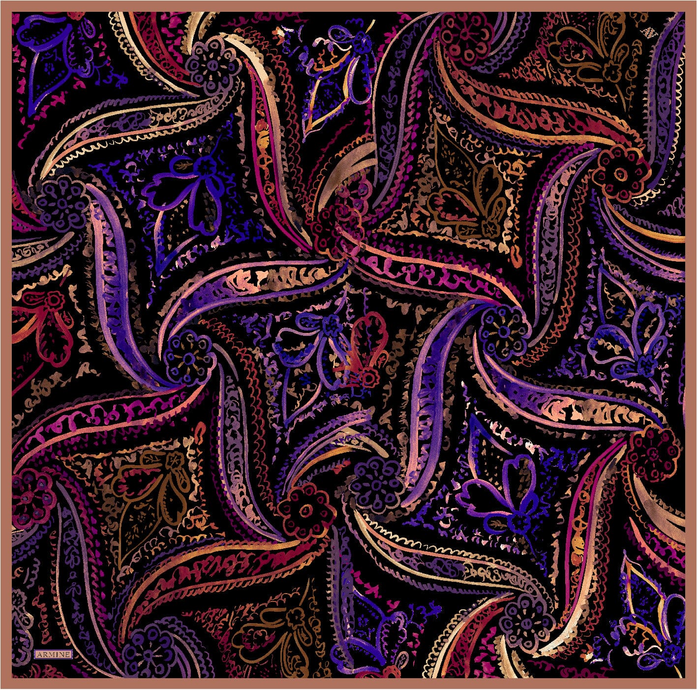 Armine Jumeirah Women Silk Scarf #5 Silk Hijabs,Armine Armine 