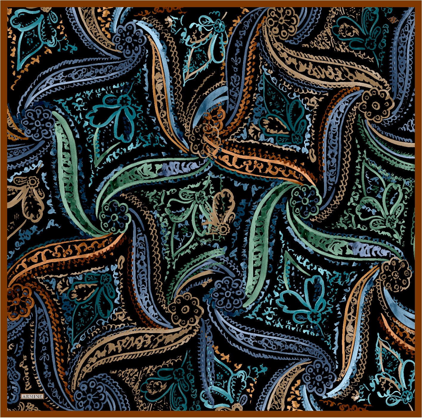 Armine Jumeirah Women Silk Scarf #53 Silk Hijabs,Armine Armine 