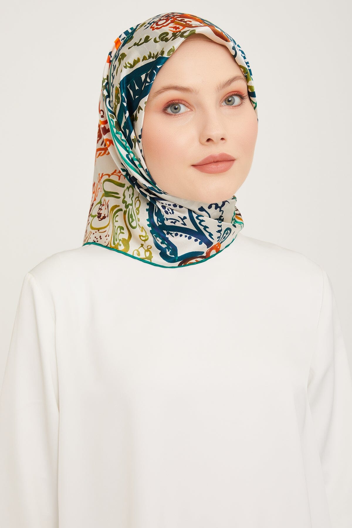 Armine Jumeirah Women Silk Scarf #8 Silk Hijabs,Armine Armine 