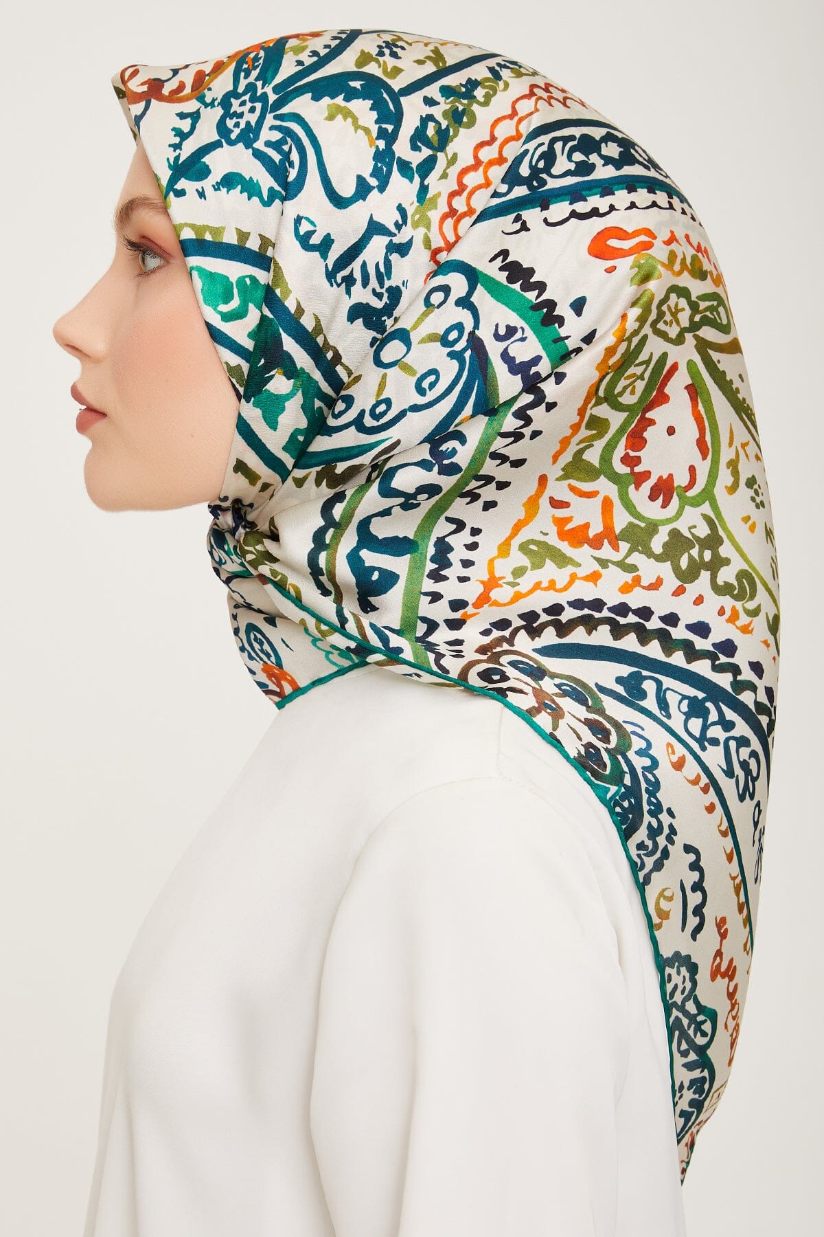 Armine Jumeirah Women Silk Scarf #8 Silk Hijabs,Armine Armine 