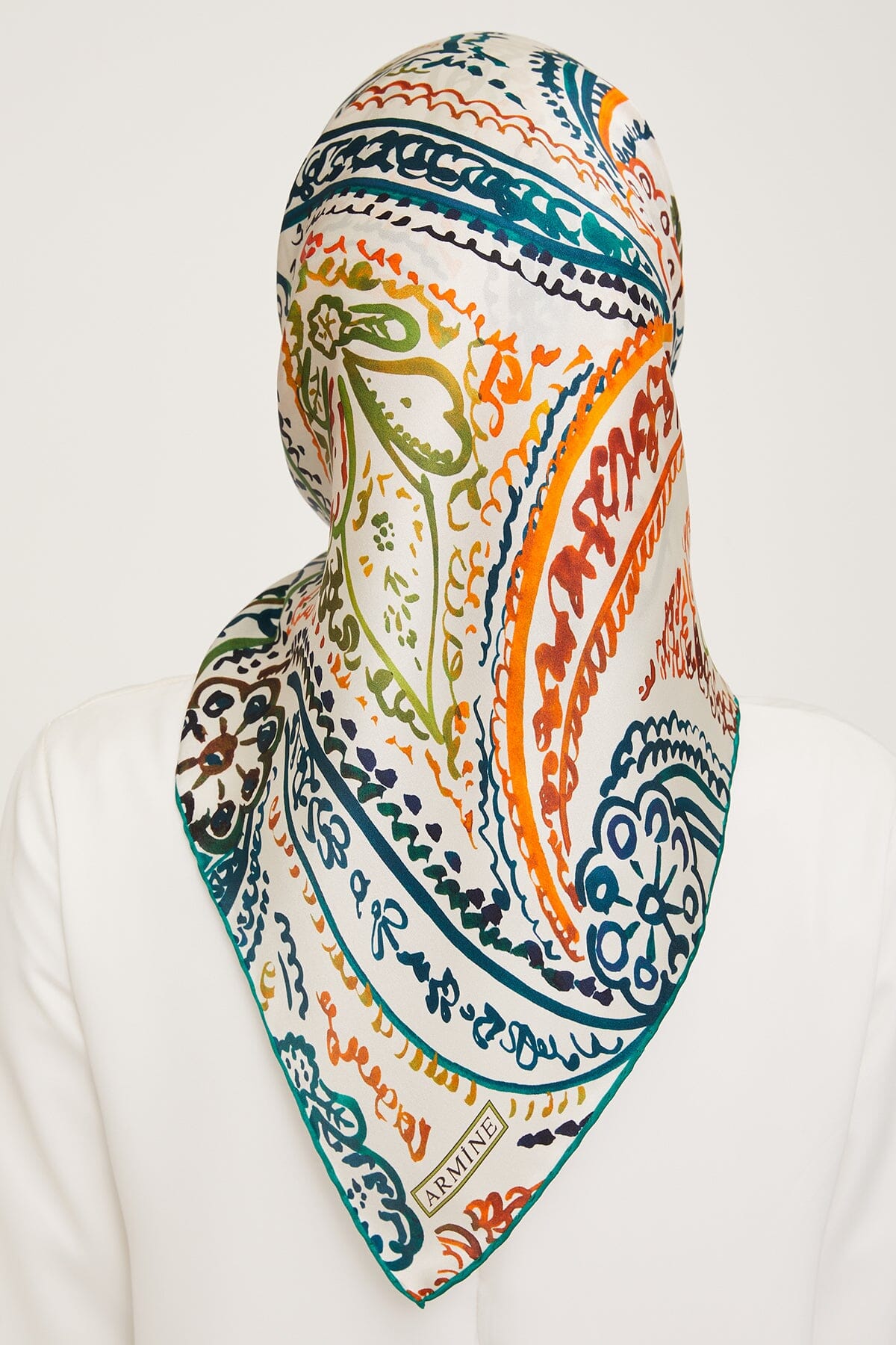 Armine Jumeirah Women Silk Scarf #8 Silk Hijabs,Armine Armine 