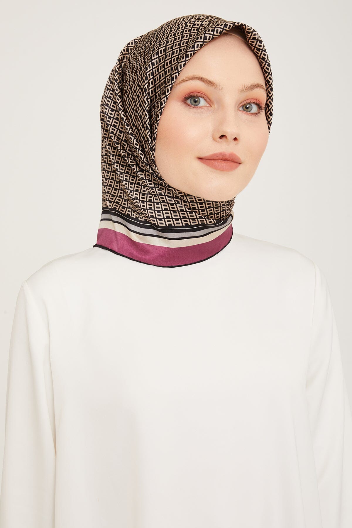 Armine Kendall Formal Silk Scarf #34 Silk Hijabs,Armine Armine 