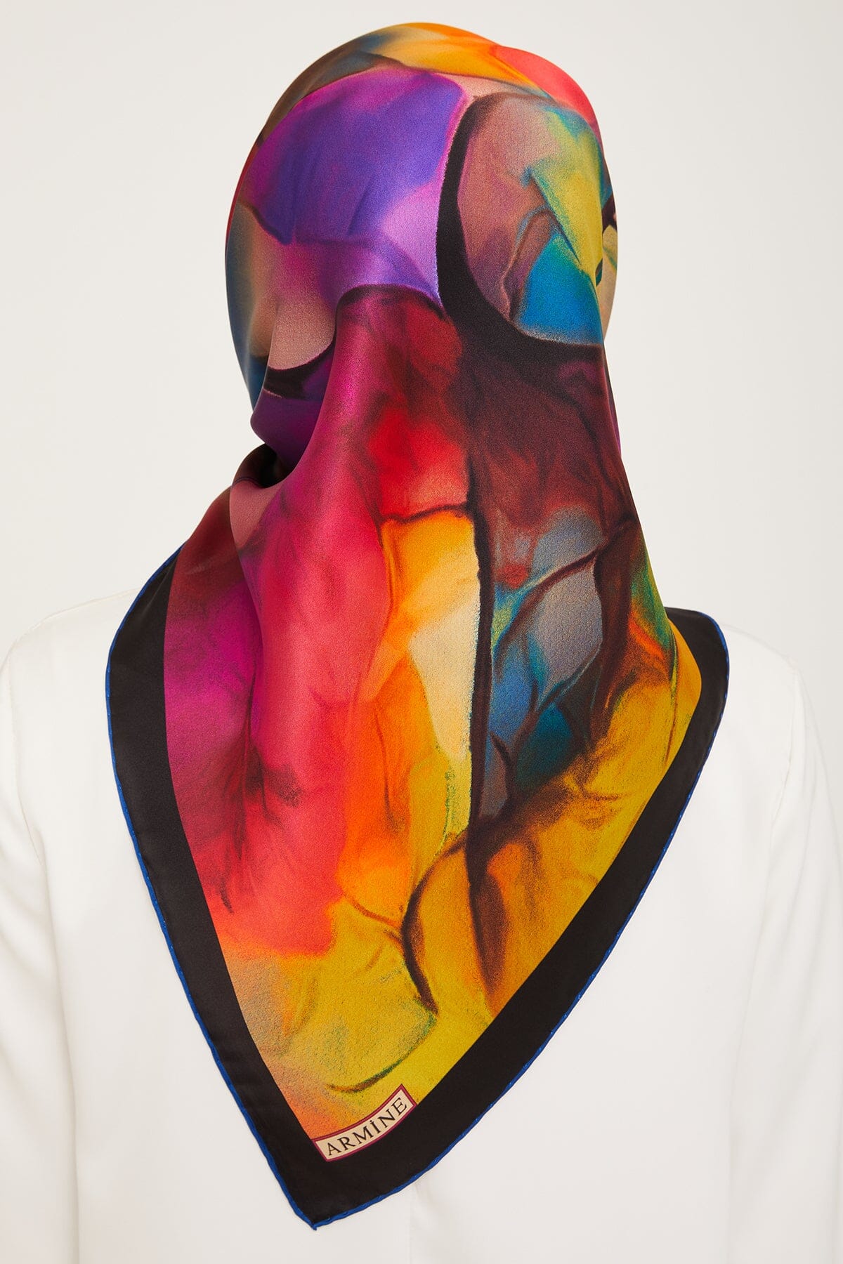 Armine Kensington Silk Scarf #1 Silk Hijabs,Armine Armine 
