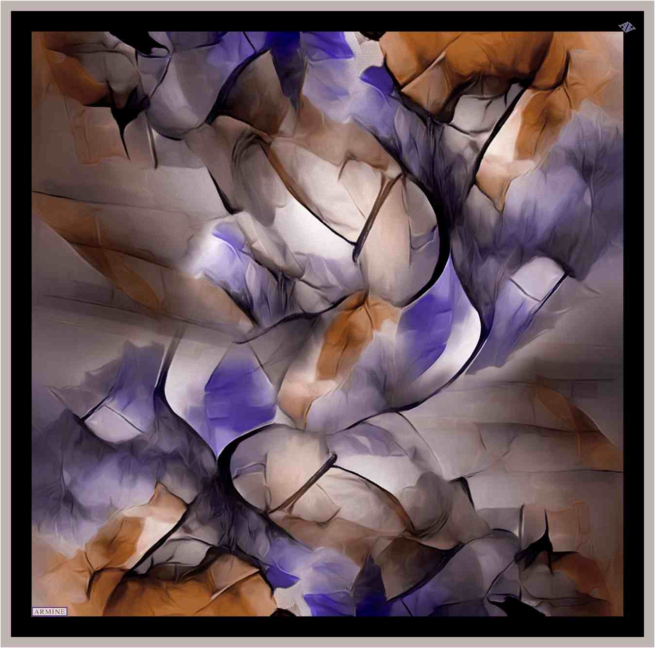 Armine Kensington Silk Scarf #2 Silk Hijabs,Armine Armine 