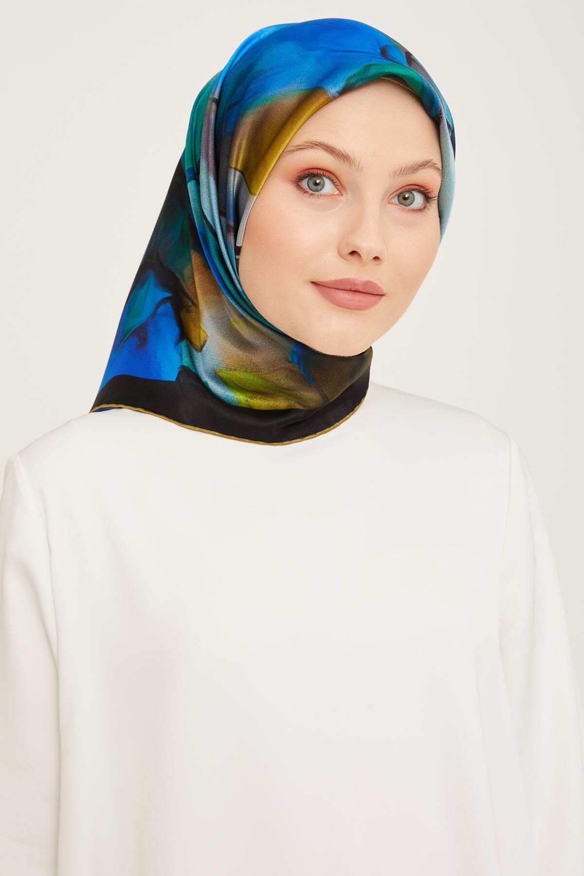 Armine Kensington Silk Scarf #3 Silk Hijabs,Armine Armine 