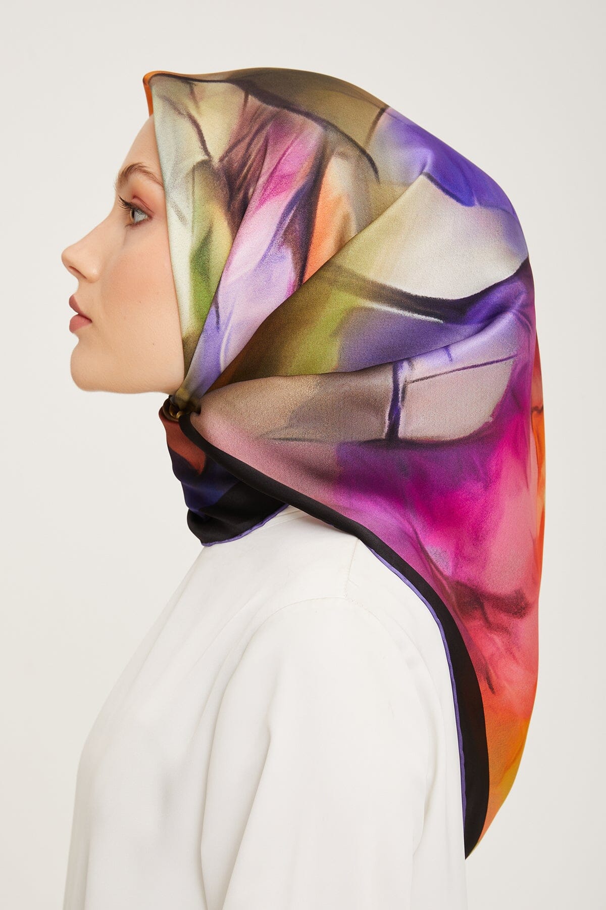 Armine Kensington Silk Scarf #31 Silk Hijabs,Armine Armine 
