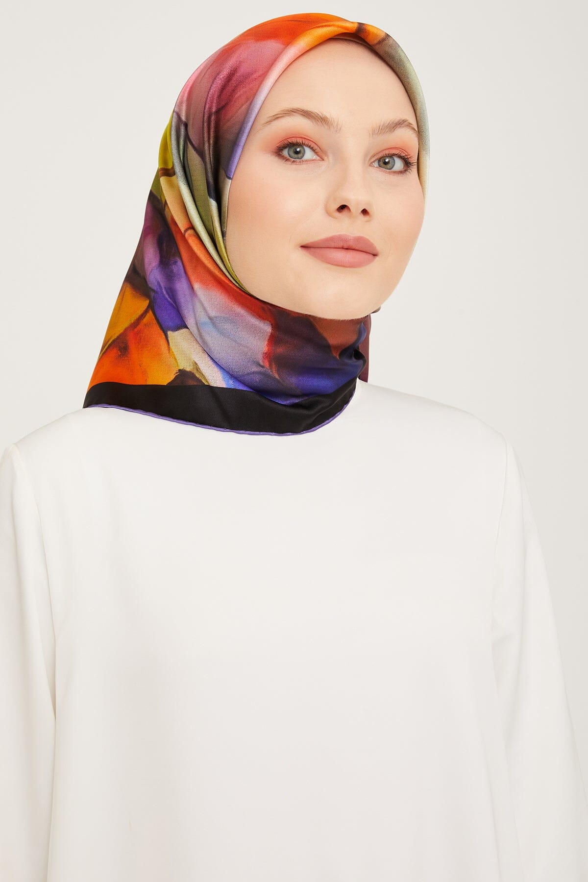 Armine Kensington Silk Scarf #31 Silk Hijabs,Armine Armine 