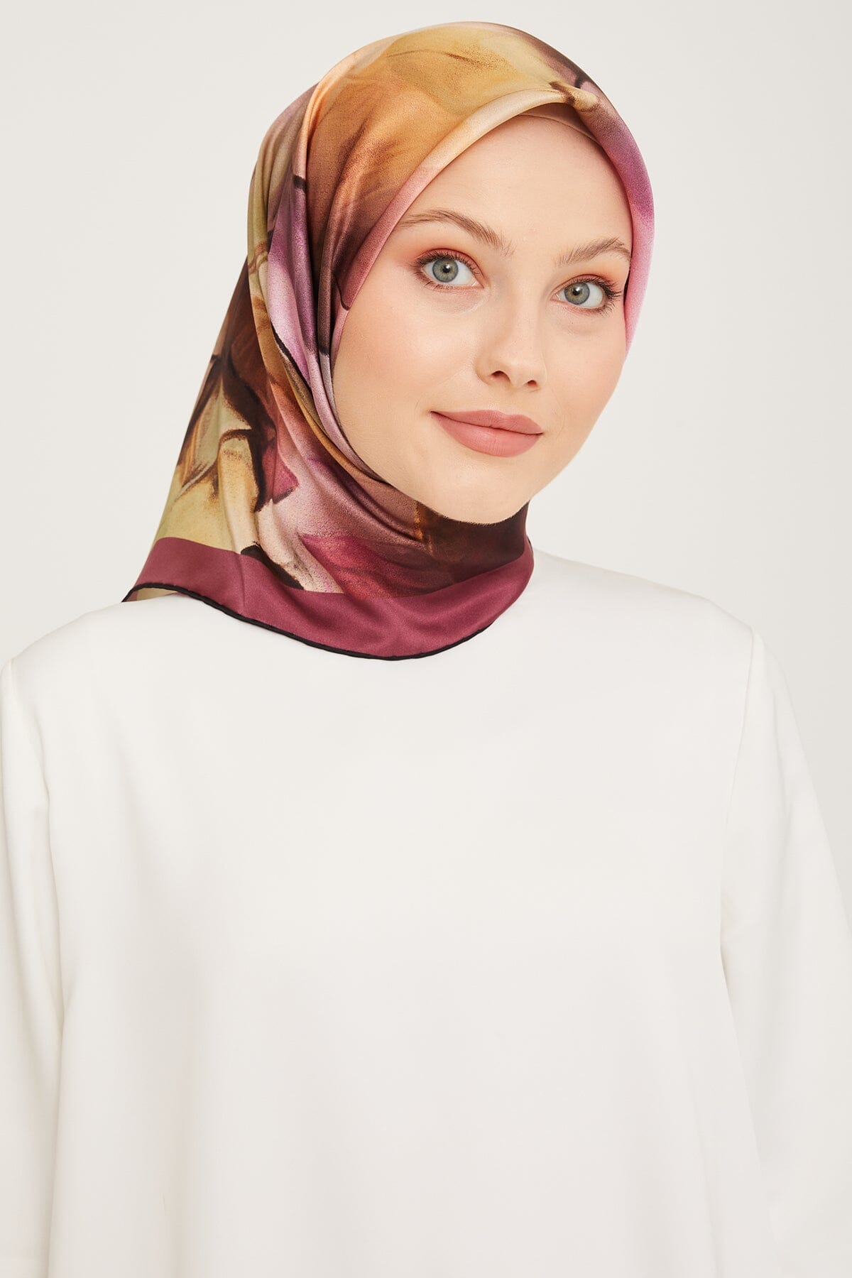 Armine Kensington Silk Scarf #36 Silk Hijabs,Armine Armine 