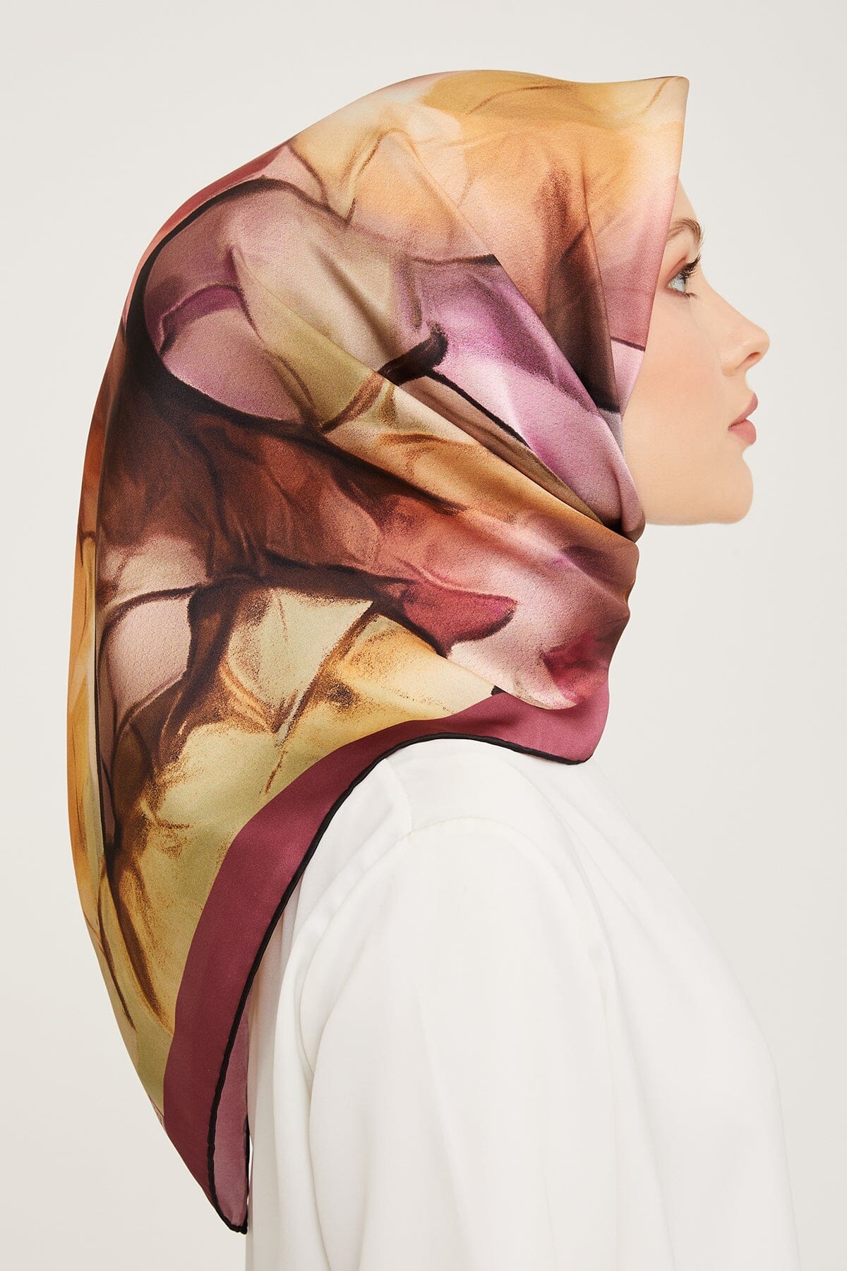 Armine Kensington Silk Scarf #36 Silk Hijabs,Armine Armine 