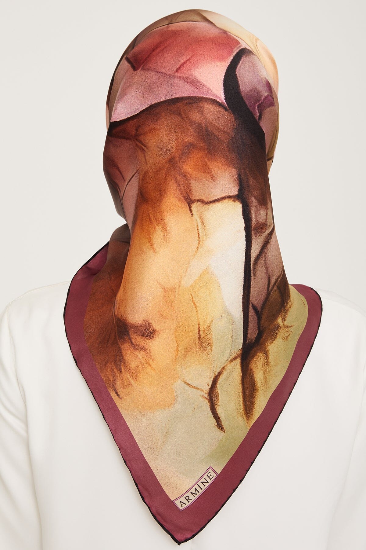 Armine Kensington Silk Scarf #36 Silk Hijabs,Armine Armine 