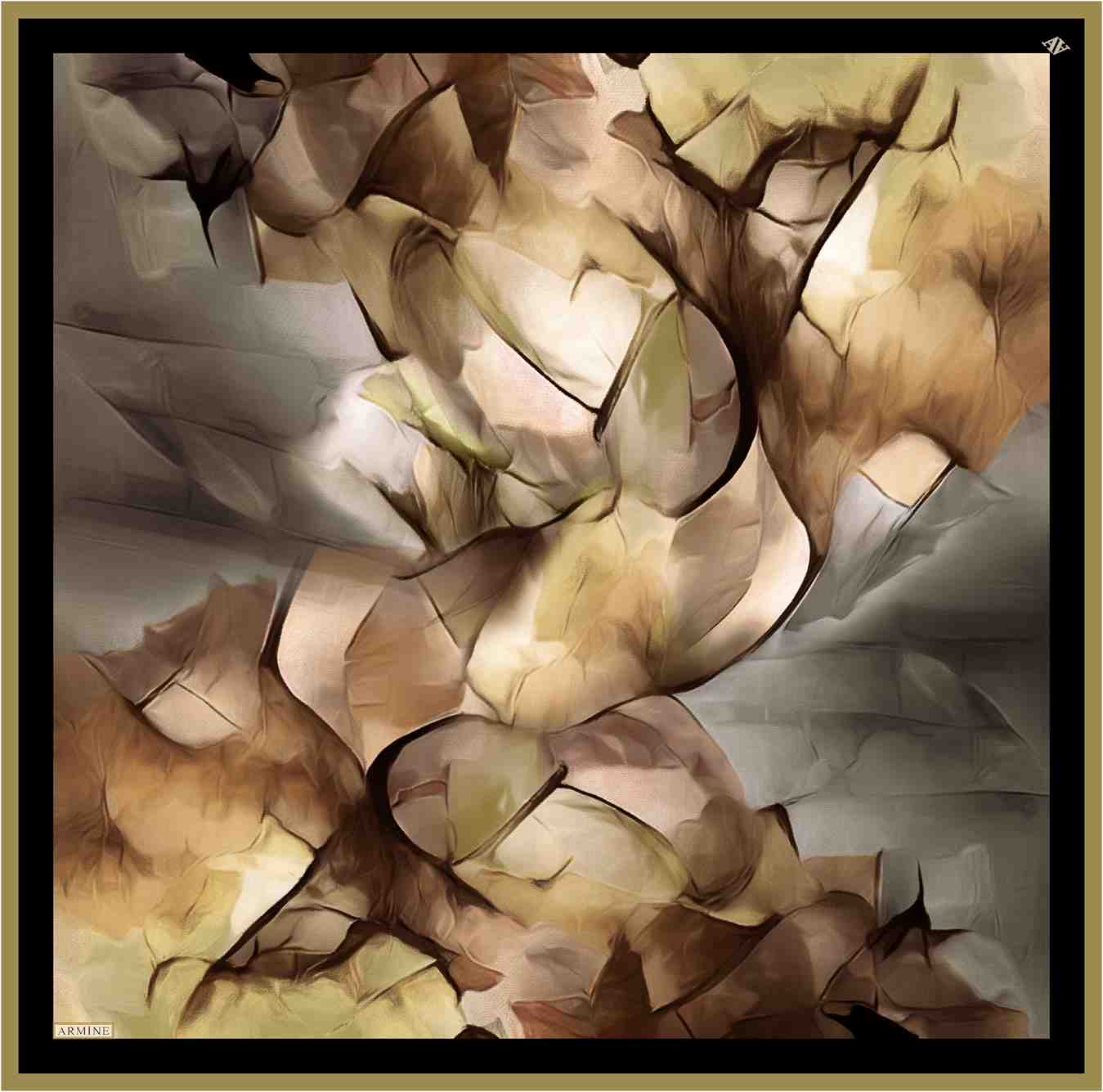 Armine Kensington Silk Scarf #38 Silk Hijabs,Armine Armine 