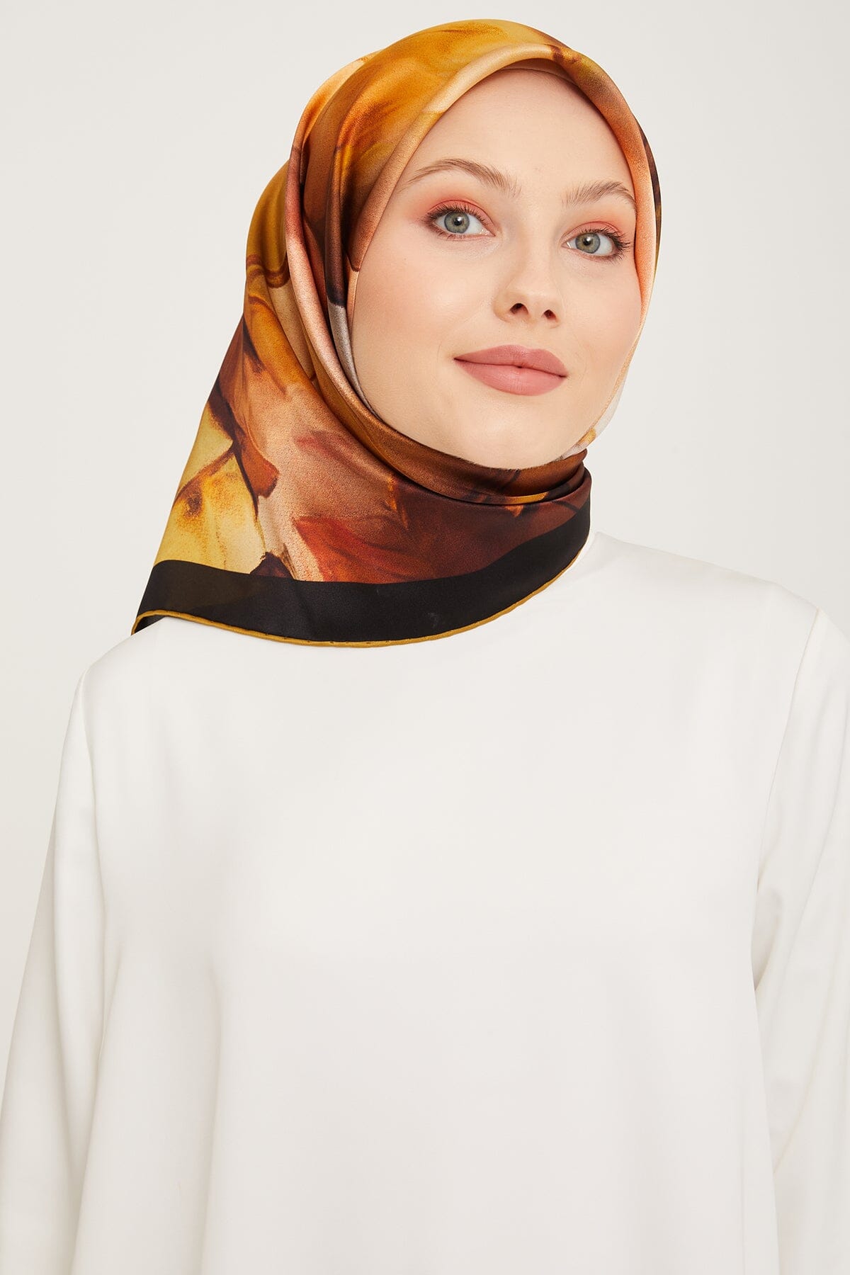 Armine Kensington Silk Scarf #38 Silk Hijabs,Armine Armine 