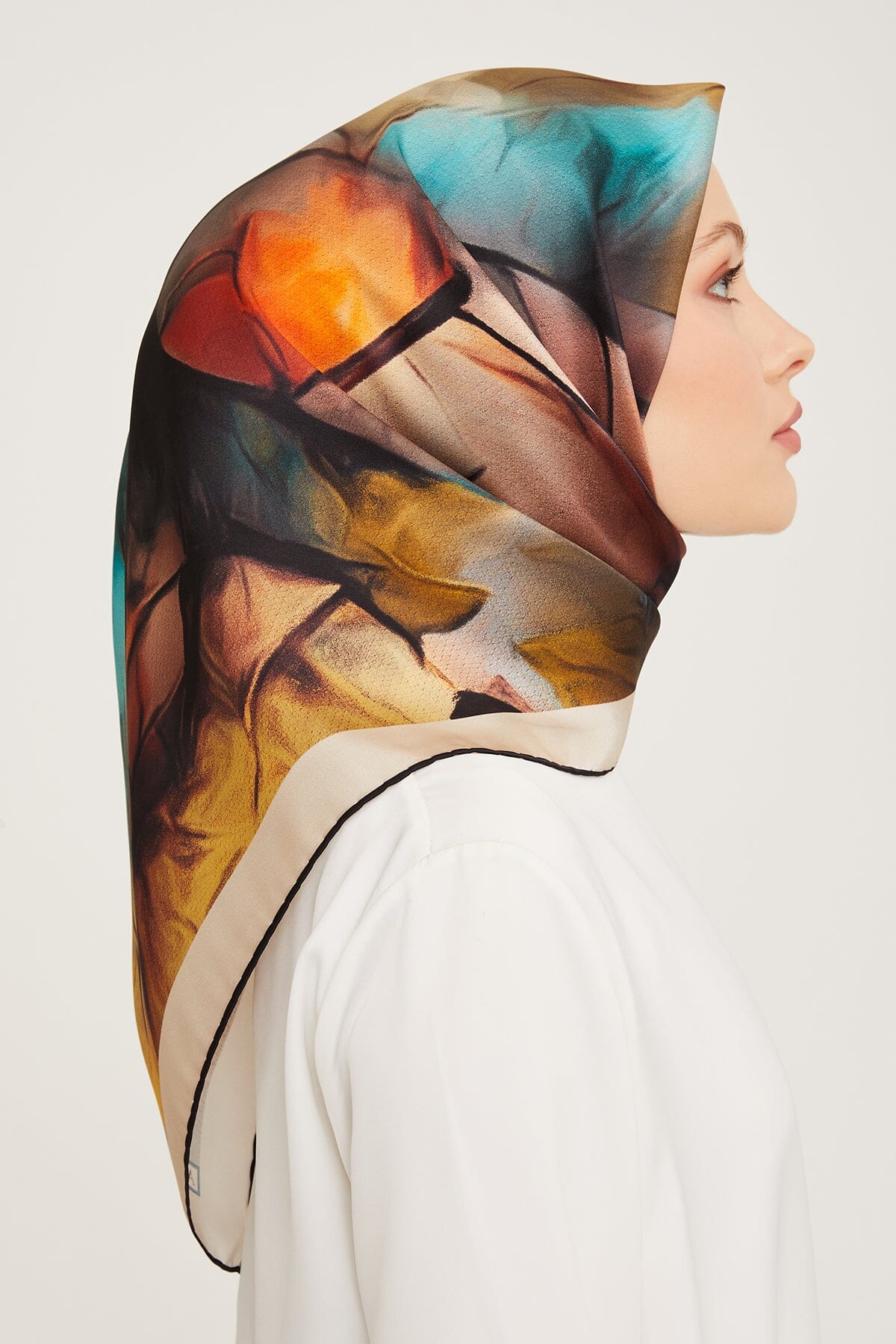 Armine Kensington Silk Scarf #4 Silk Hijabs,Armine Armine 