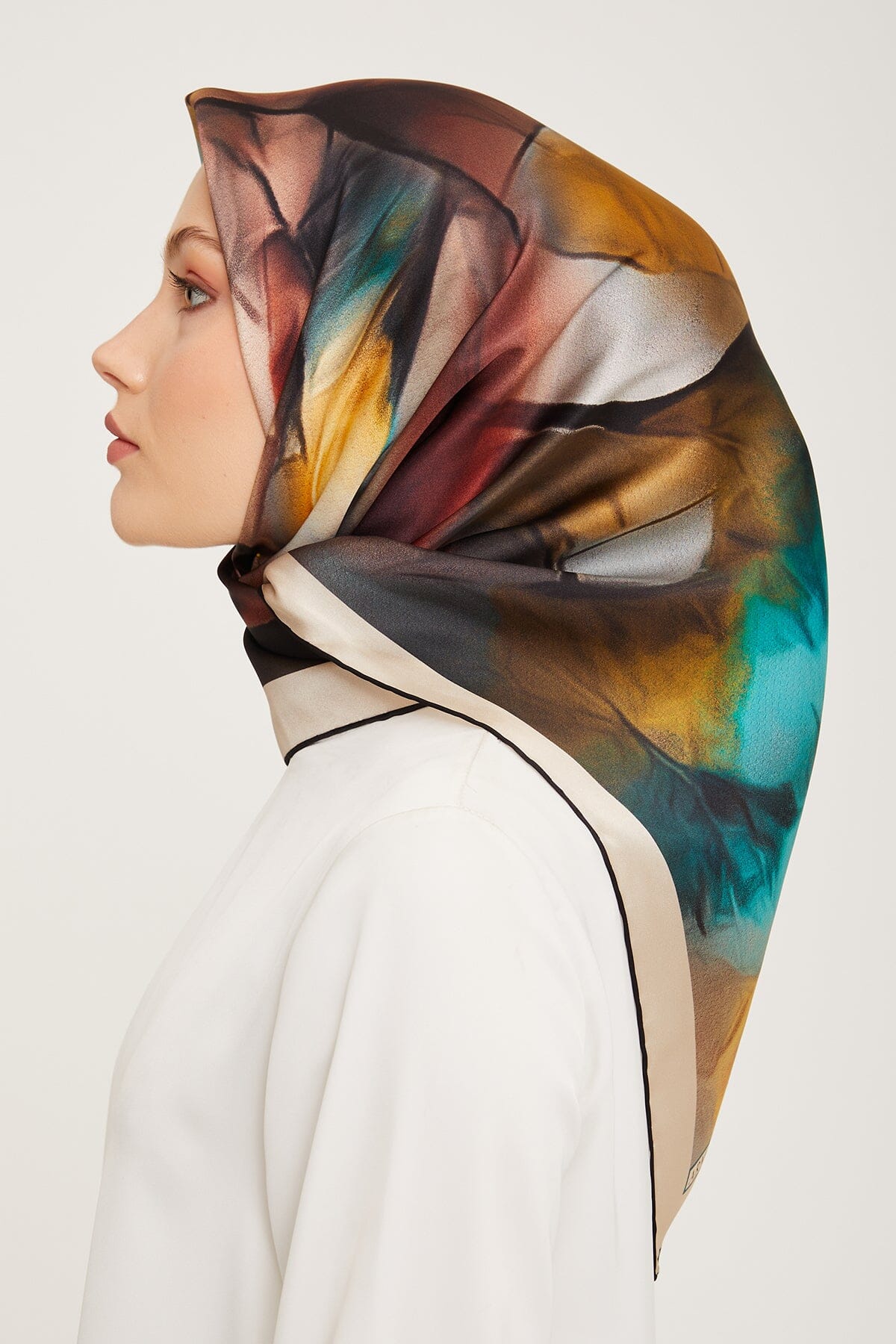Armine Kensington Silk Scarf #4 Silk Hijabs,Armine Armine 