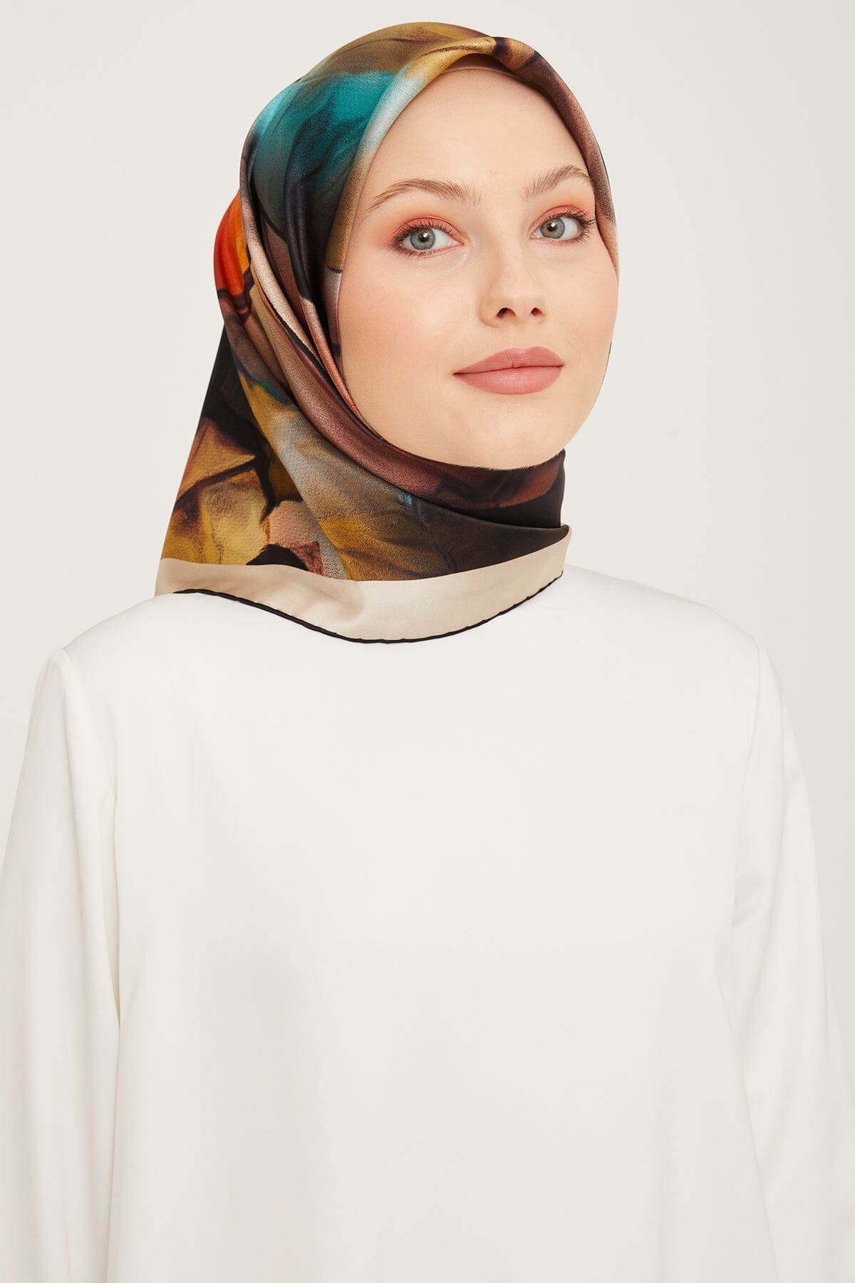 Armine Kensington Silk Scarf #4 Silk Hijabs,Armine Armine 