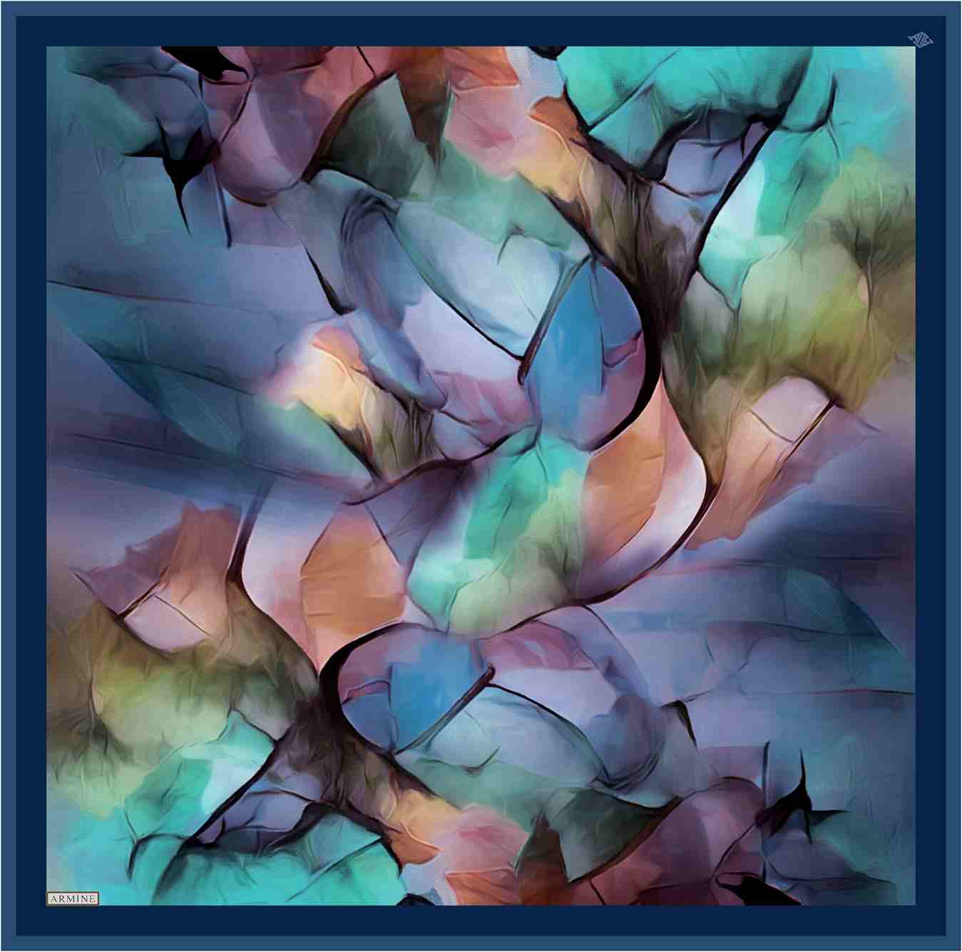 Armine Kensington Silk Scarf #55 Silk Hijabs,Armine Armine 