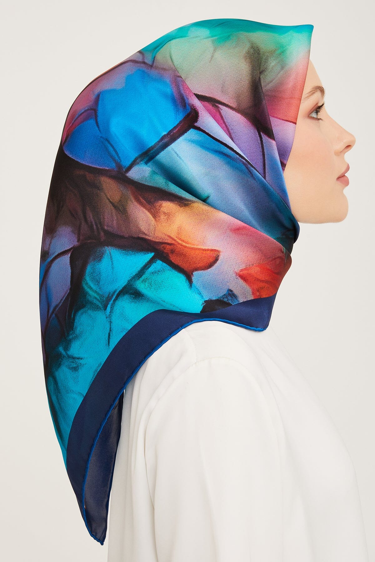 Armine Kensington Silk Scarf #55 Silk Hijabs,Armine Armine 