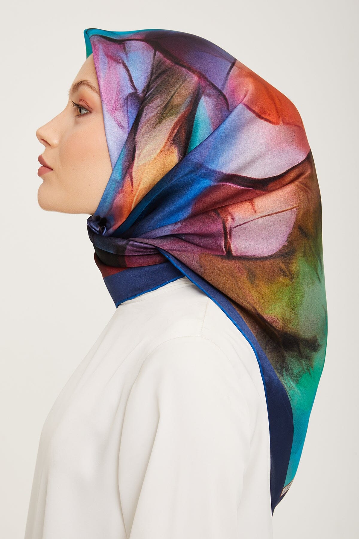 Armine Kensington Silk Scarf #55 Silk Hijabs,Armine Armine 