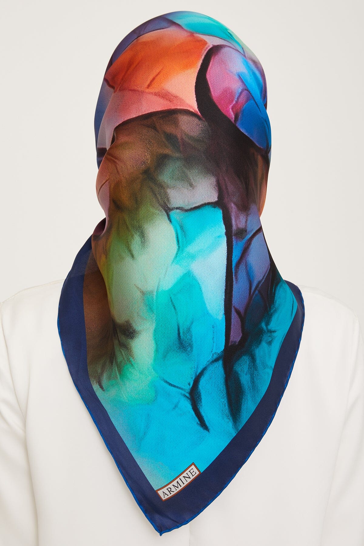 Armine Kensington Silk Scarf #55 Silk Hijabs,Armine Armine 
