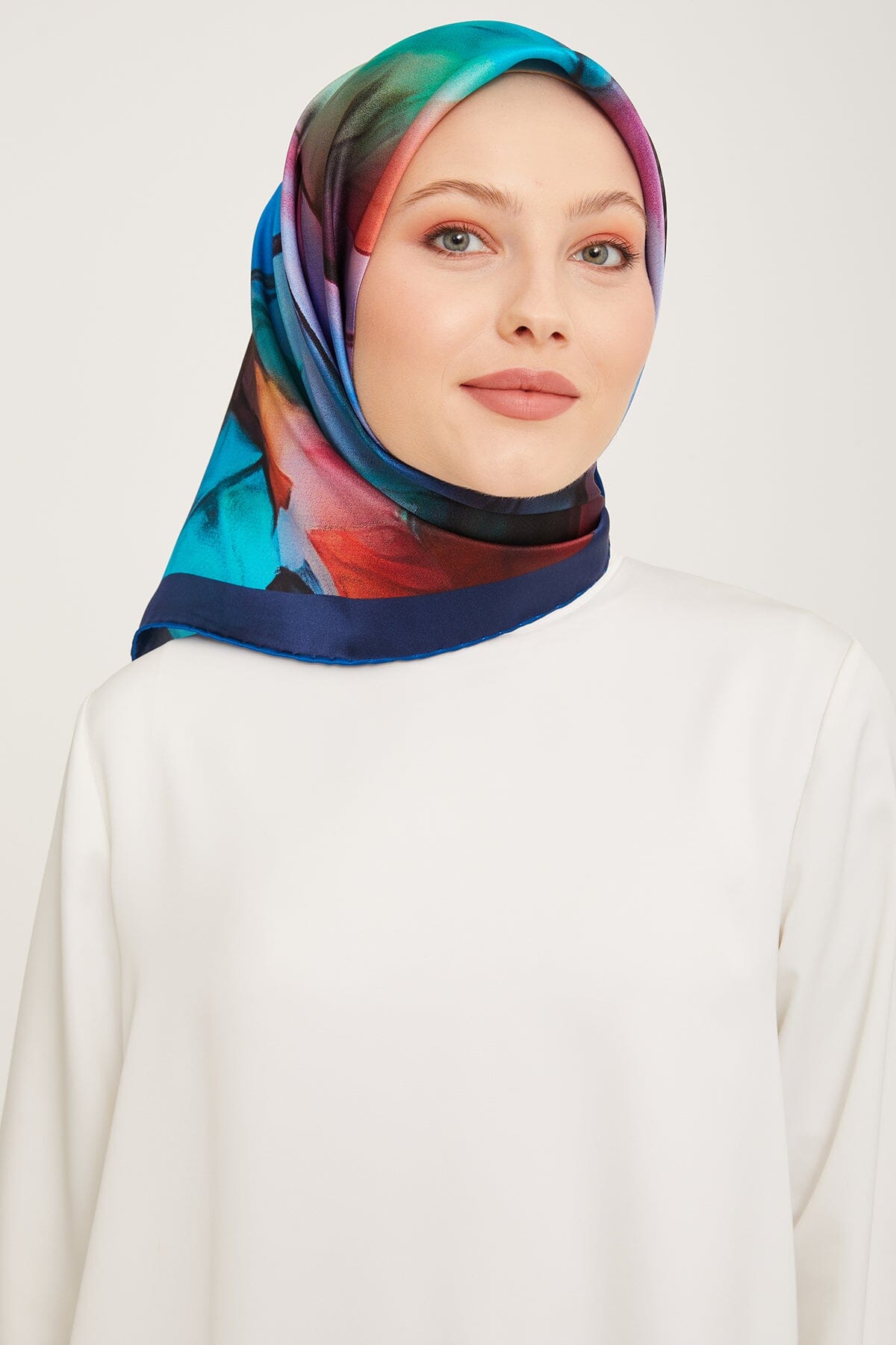 Armine Kensington Silk Scarf #55 Silk Hijabs,Armine Armine 
