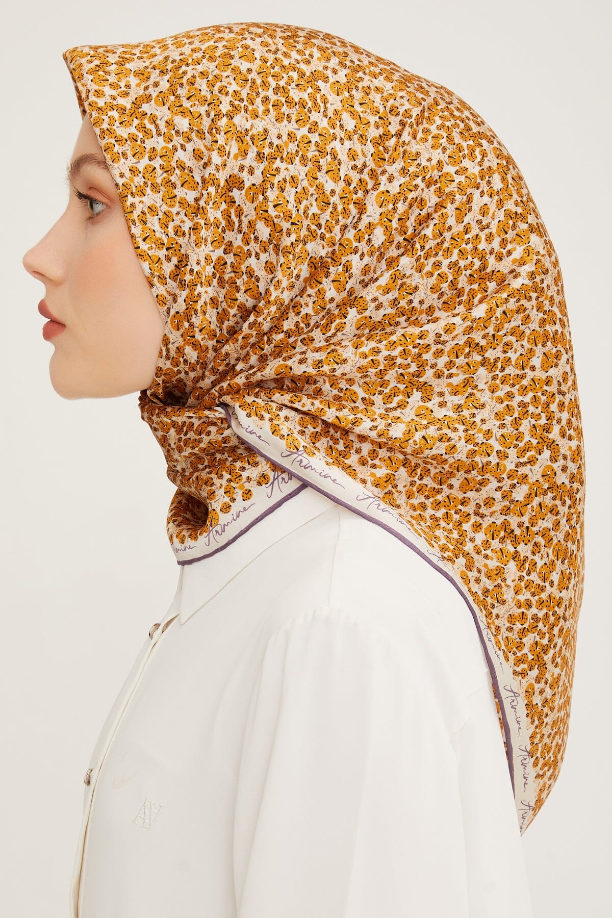Armine Lady Prisca Silk Scarf #2 Silk Hijabs,Armine Armine 
