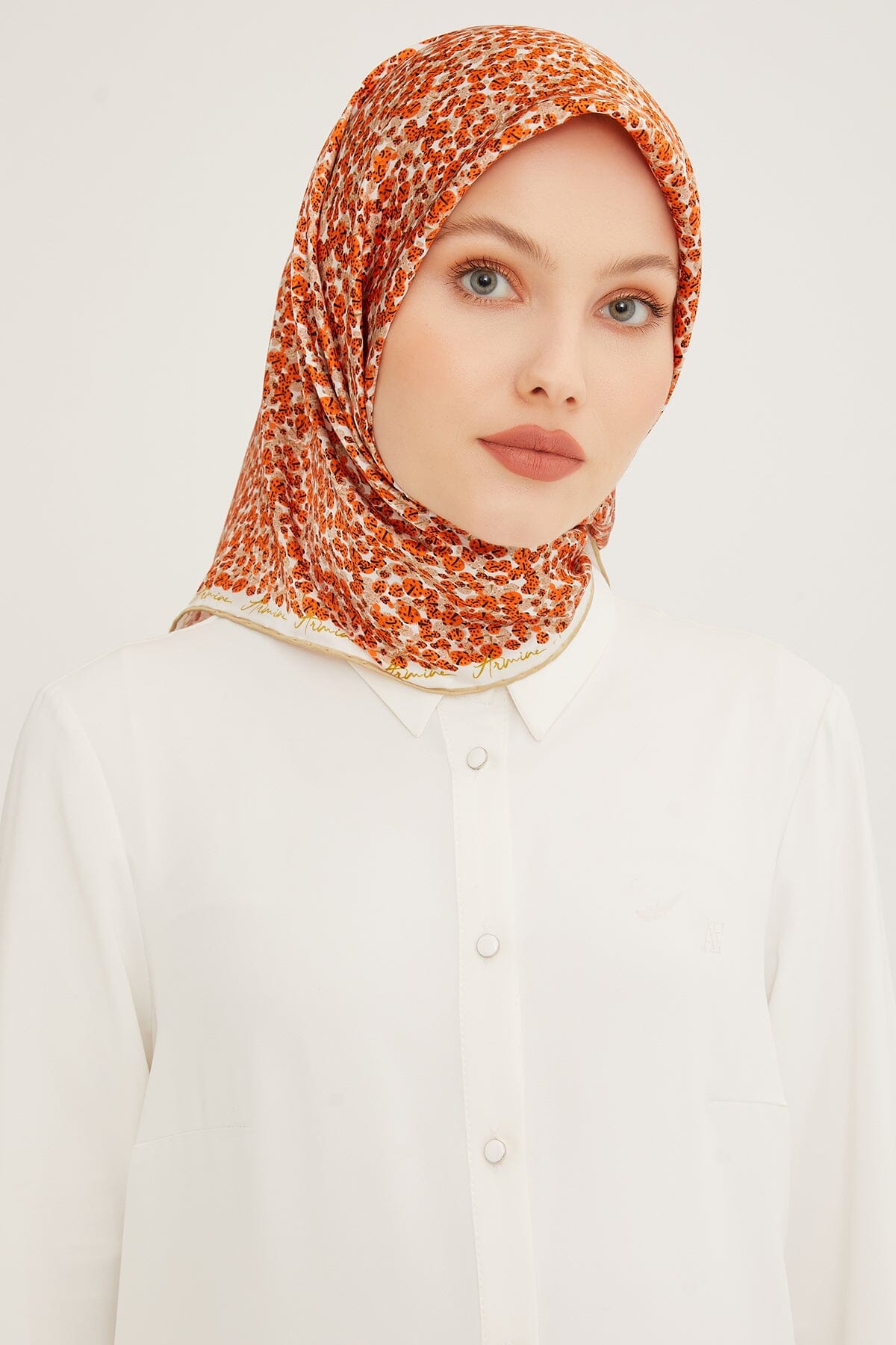 Armine Lady Prisca Silk Scarf #52 Silk Hijabs,Armine Armine 