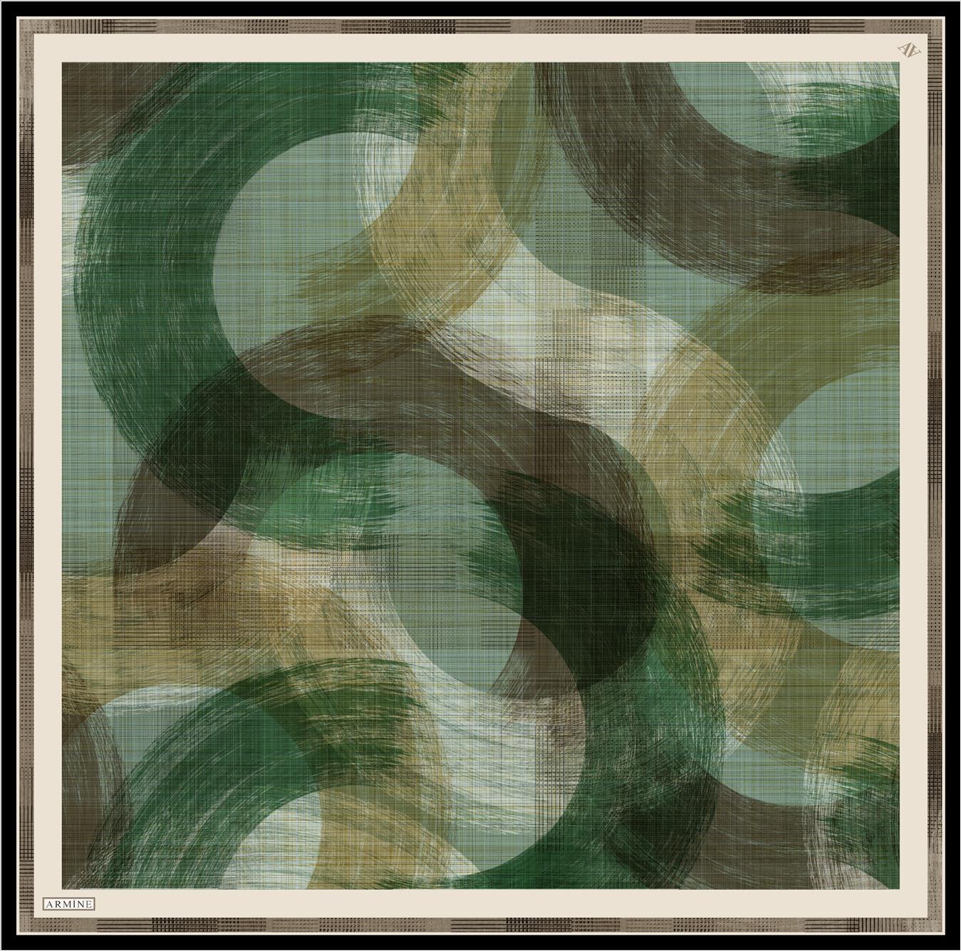 Armine Leighton Pattern Silk Scarf No. 31 Silk Hijabs,Armine Armine 