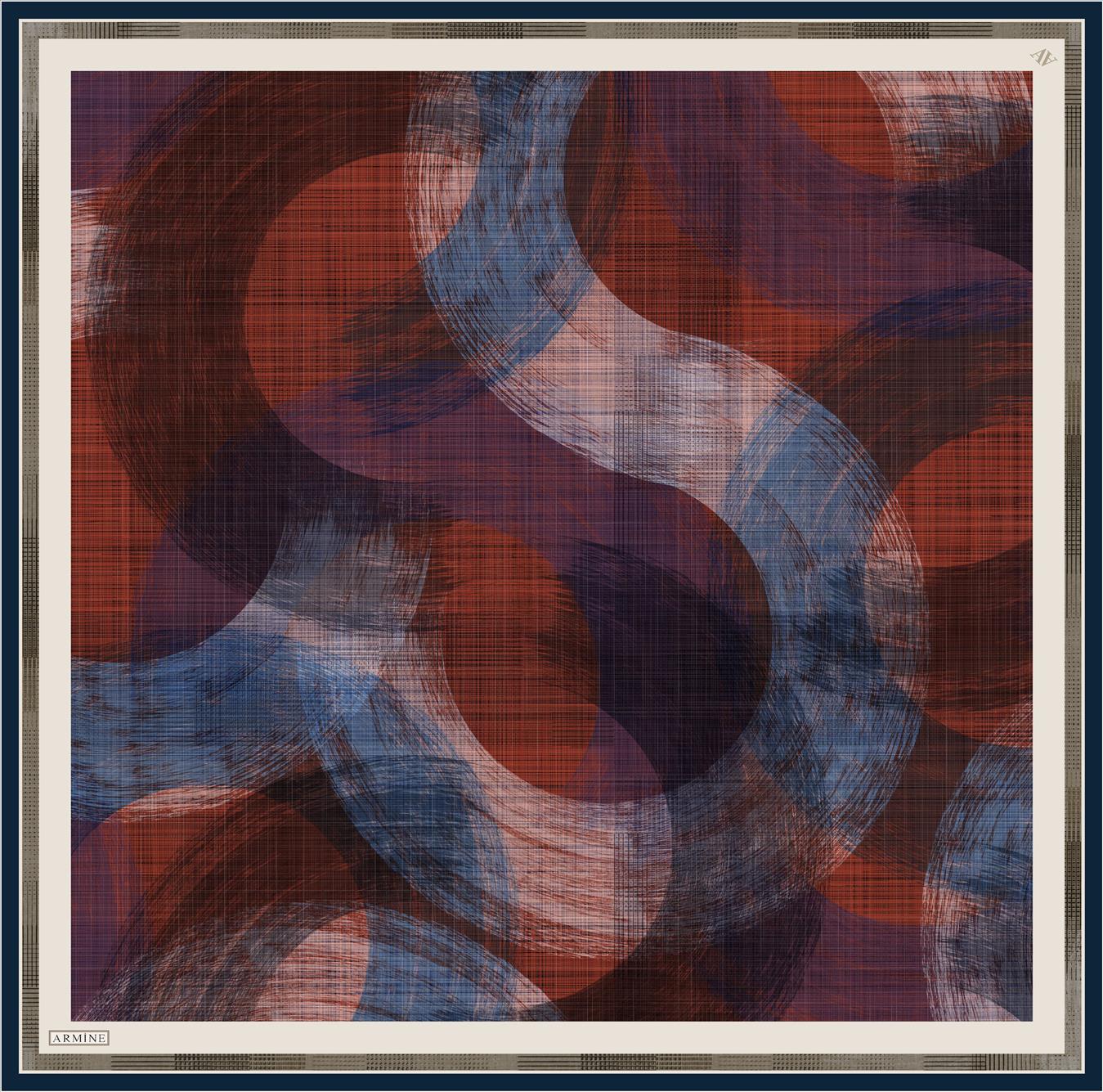 Armine Leighton Pattern Silk Scarf No. 34 Silk Hijabs,Armine Armine 