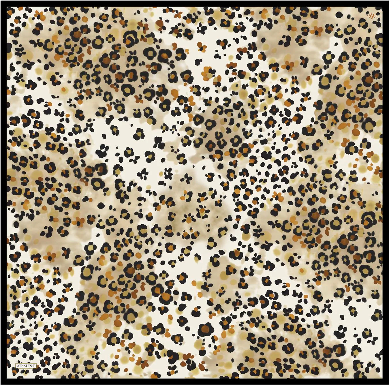 Armine Leora Animal Print Scarf No. 5 Silk Hijabs,Armine Armine 