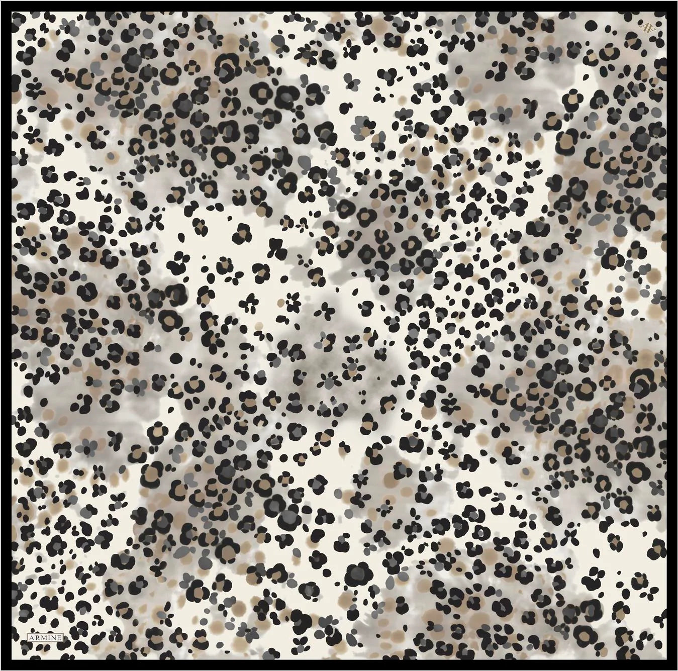 Armine Leora Animal Print Scarf No. 6 Silk Hijabs,Armine Armine 