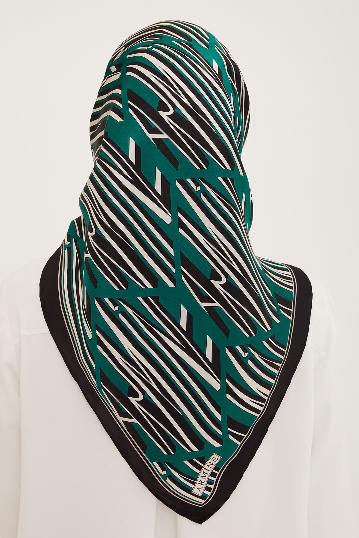 Armine Linear Square Silk Scarf #1 Silk Hijabs,Armine Armine 