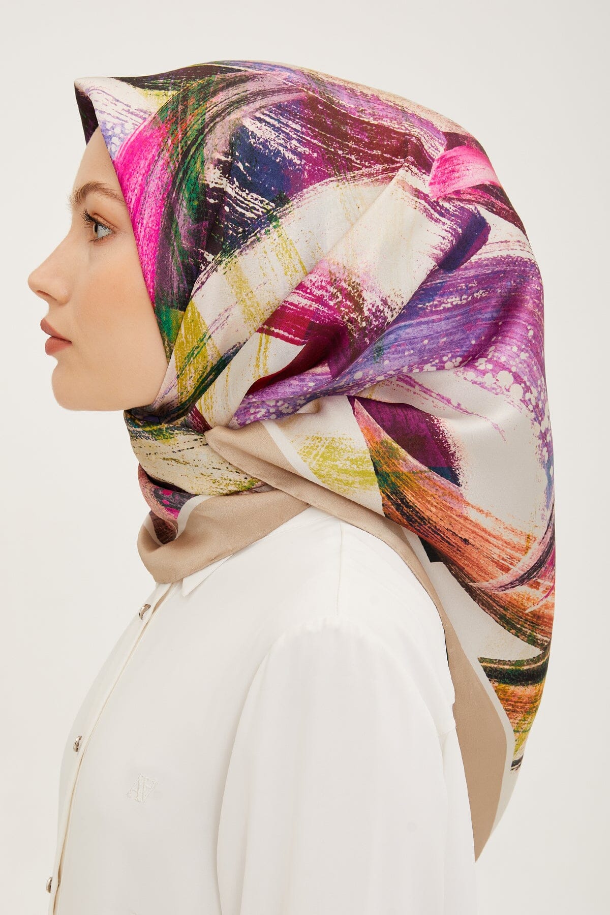 Armine Malka Women Silk Scarf #1 Silk Hijabs,Armine Armine 