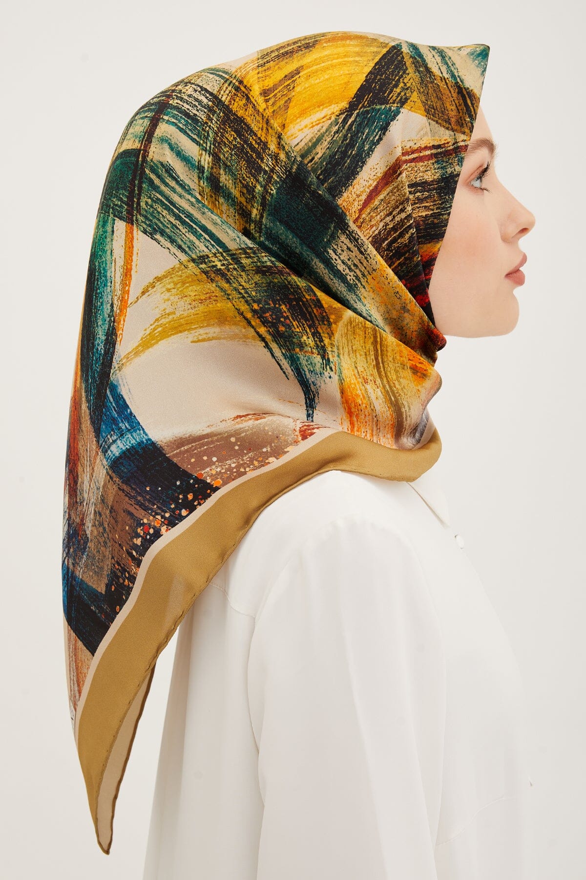 Armine Malka Women Silk Scarf #53 Silk Hijabs,Armine Armine 