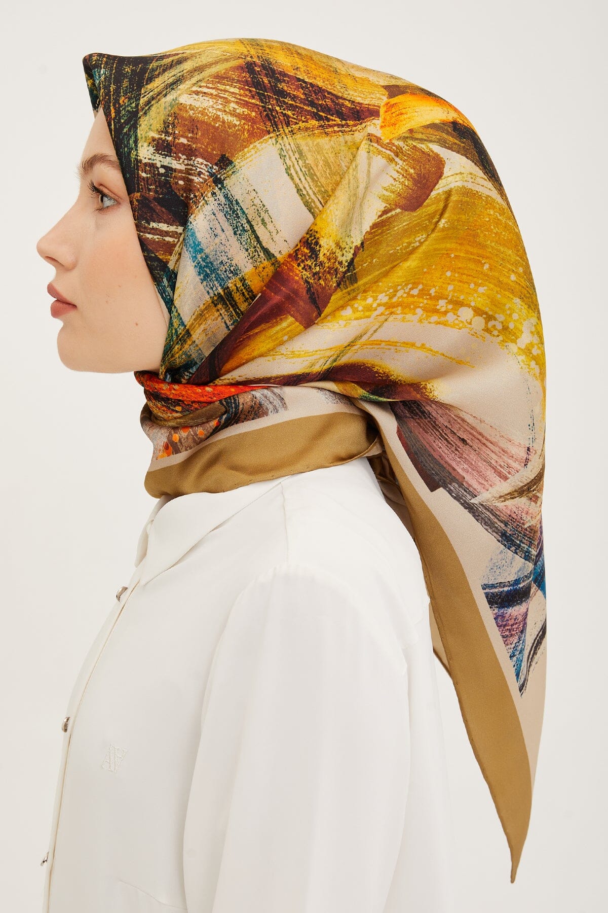 Armine Malka Women Silk Scarf #53 Silk Hijabs,Armine Armine 