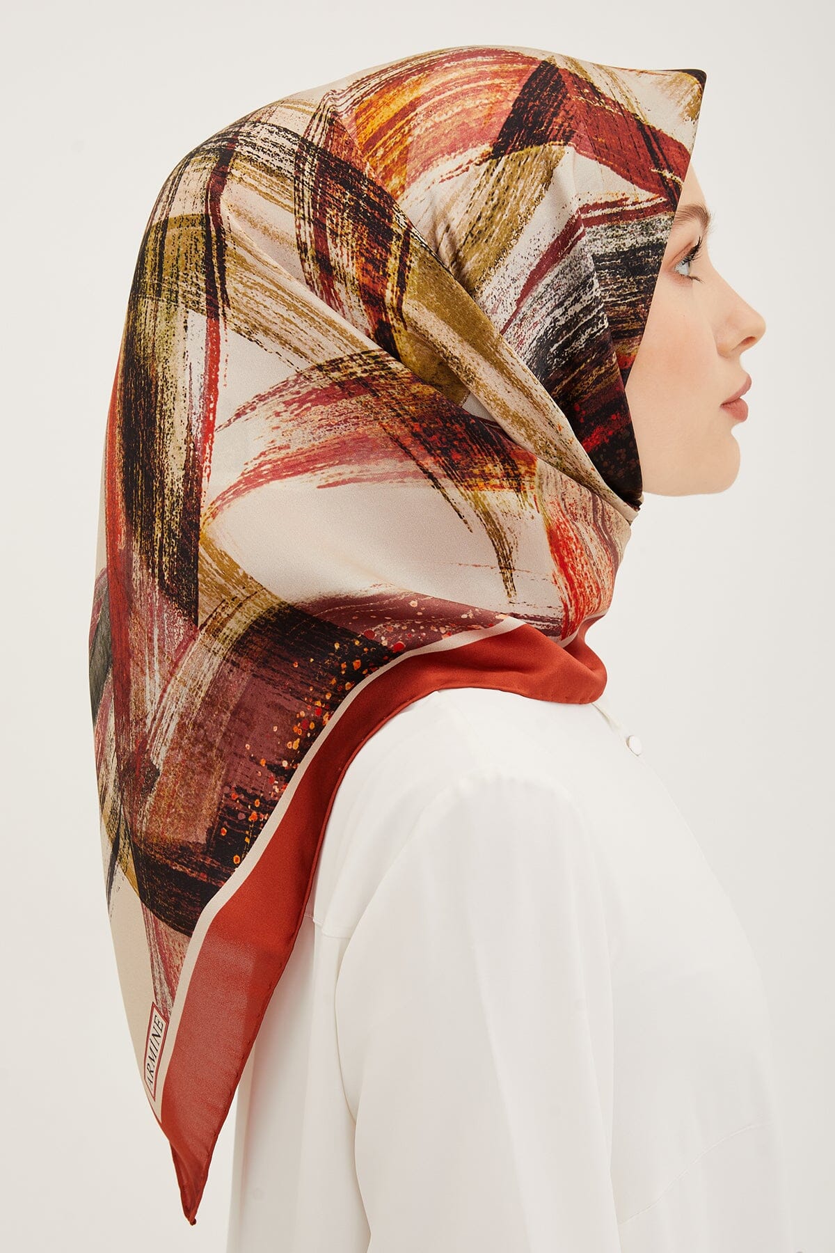 Armine Malka Women Silk Scarf #54 Silk Hijabs,Armine Armine 
