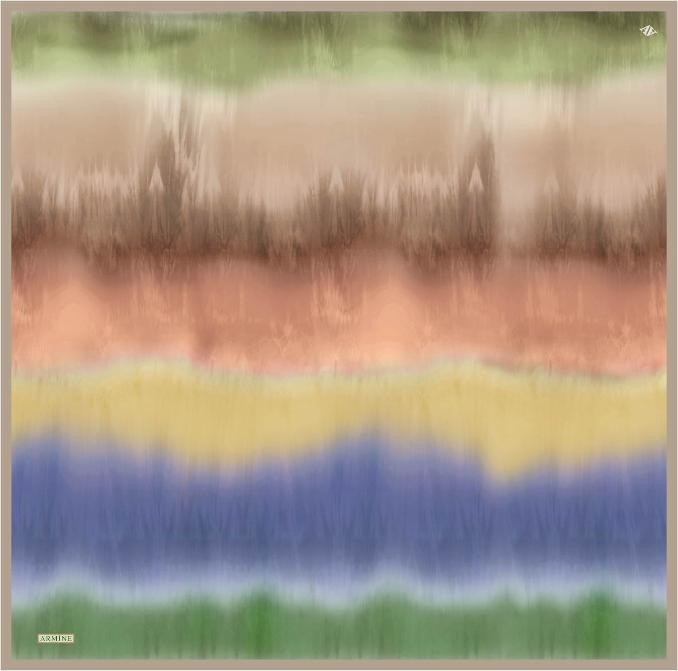 Armine Mantra Fashion Silk Scarf 