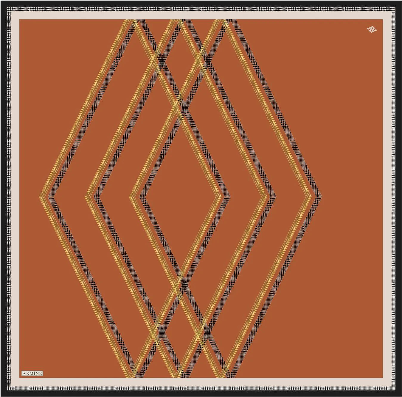 Armine Mara Formal Silk Scarf No. 52 Silk Hijabs,Armine Armine 