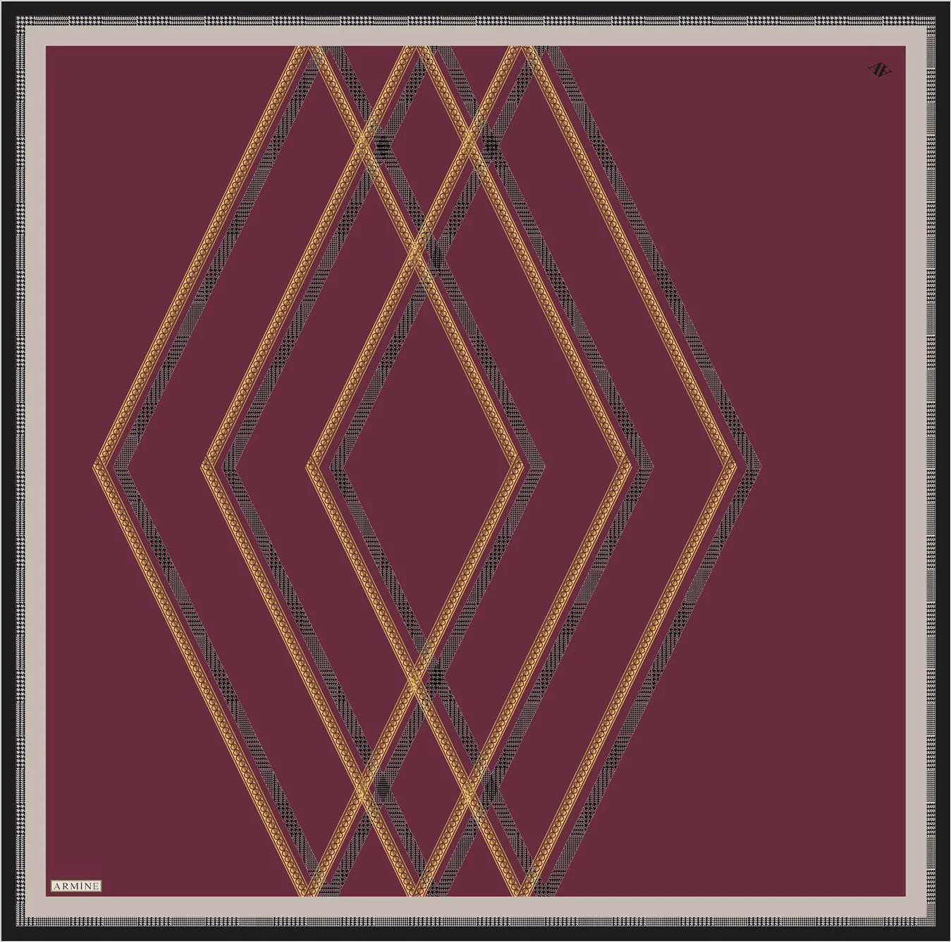 Armine Mara Formal Silk Scarf No. 59 Silk Hijabs,Armine Armine 