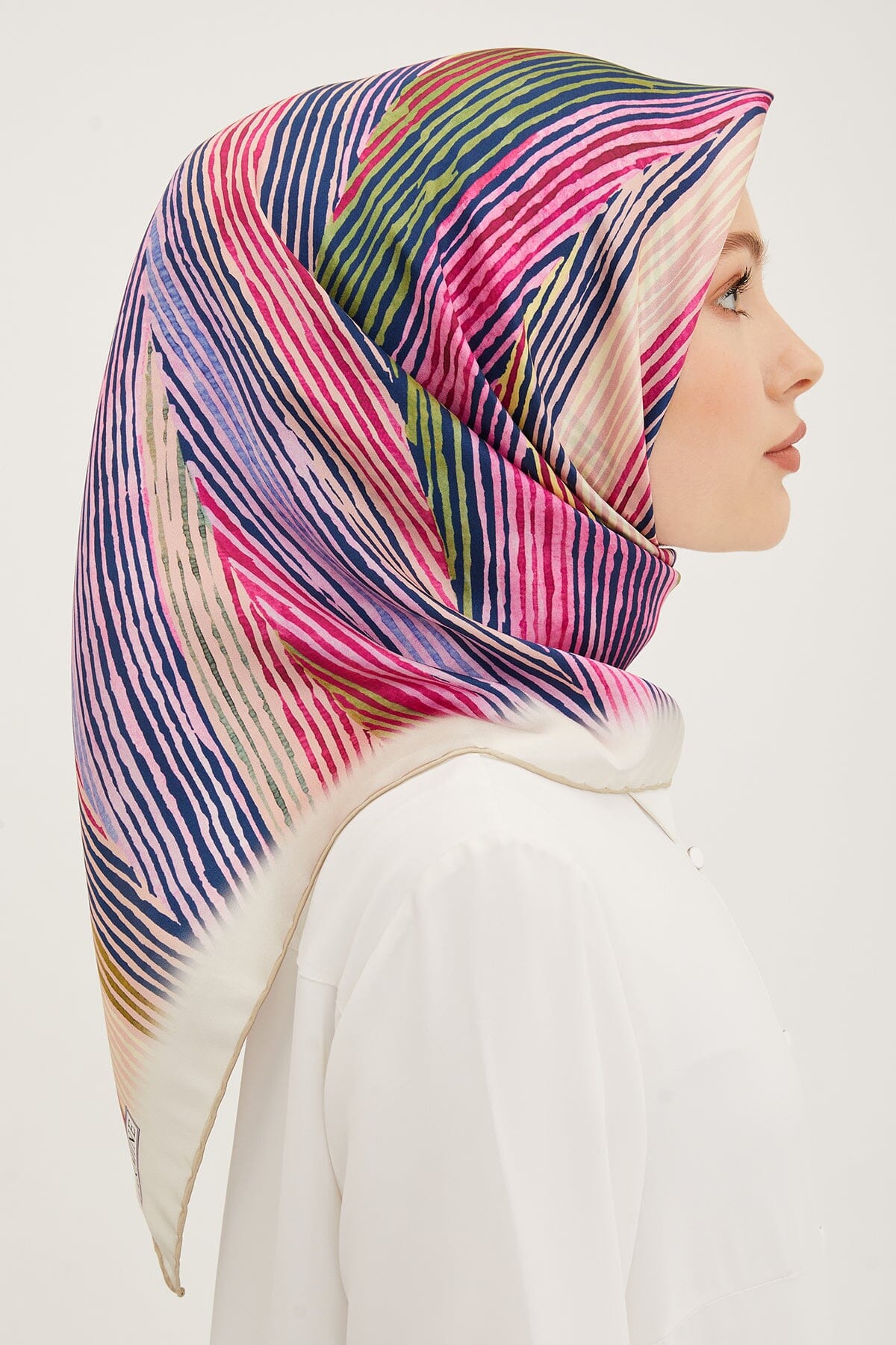 Armine Mastura Square Silk Scarf #35 Silk Hijabs,Armine Armine 