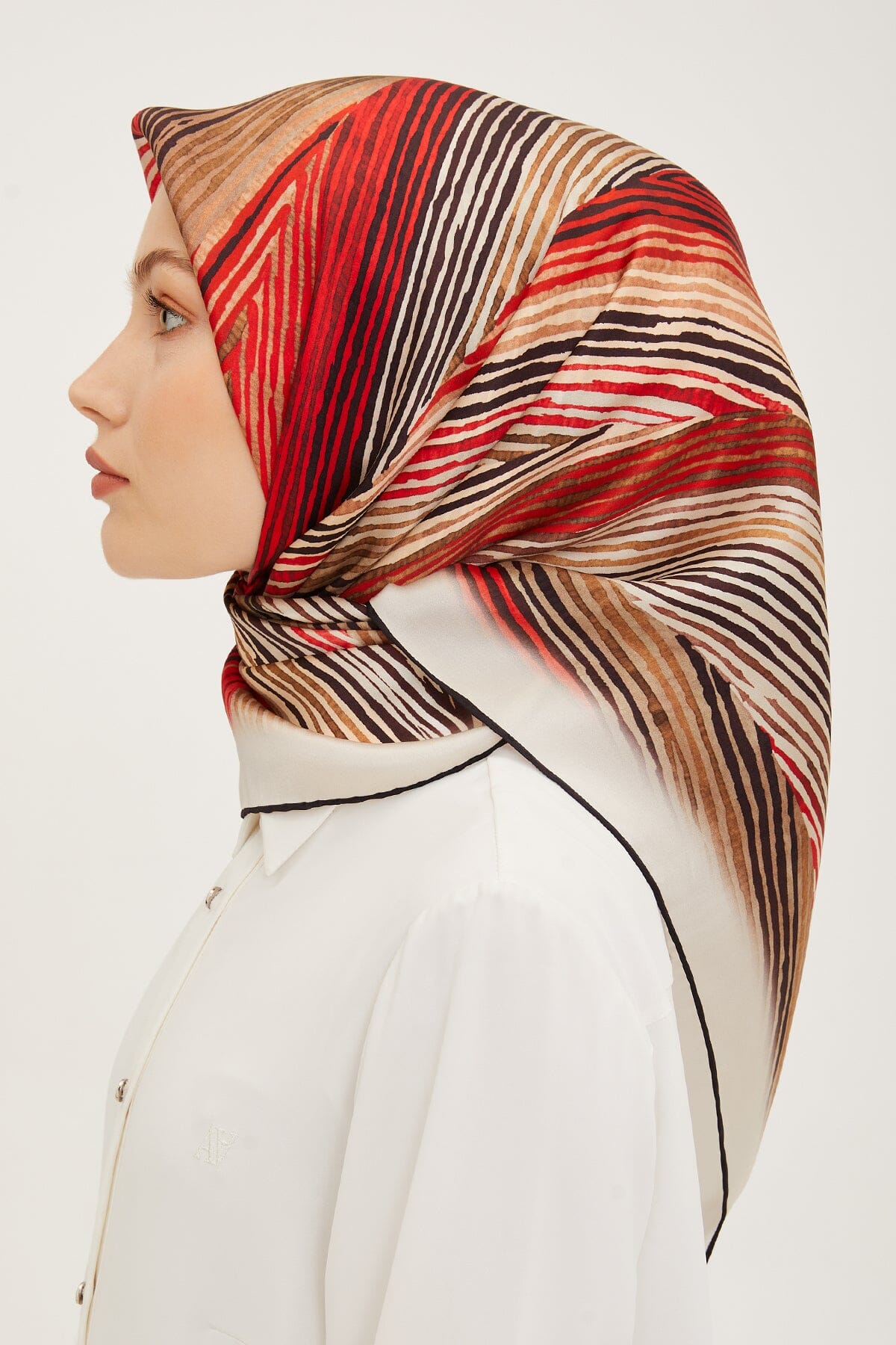 Armine Mastura Square Silk Scarf #6 Silk Hijabs,Armine Armine 
