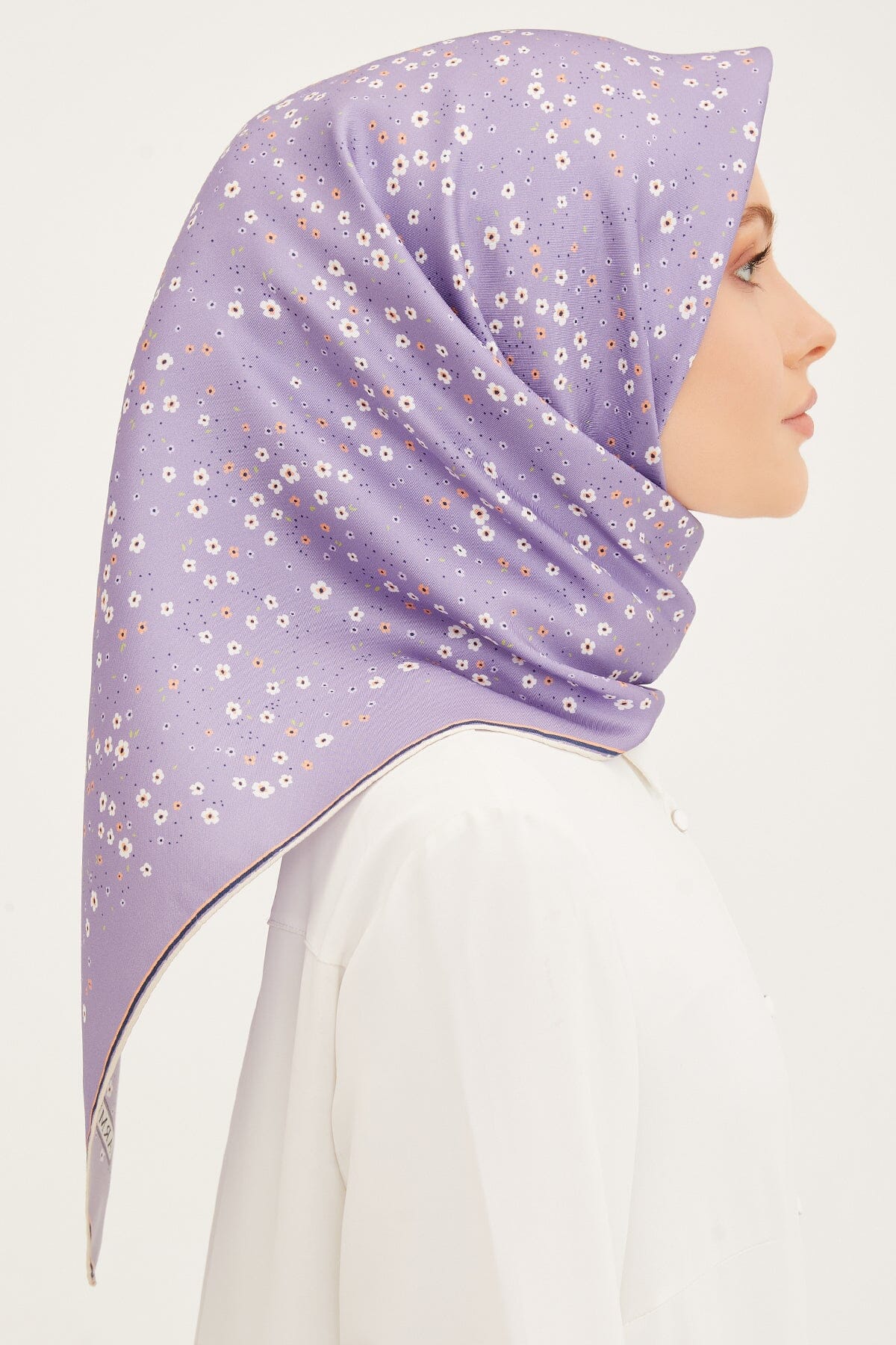 Armine Meadow Floral Silk Scarf #34 Silk Hijabs,Armine Armine 